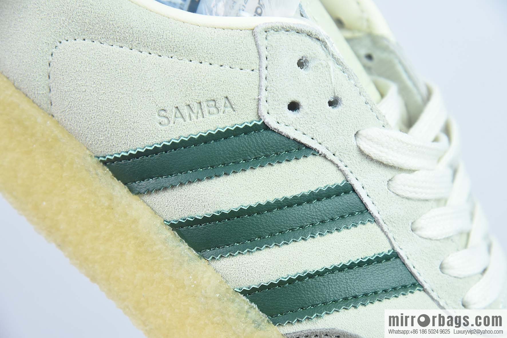 Adi KITH x Clarks x Adidas Originals 8th Street Samba board shoes, Samba KITH three-party joint model, item number: ID7297