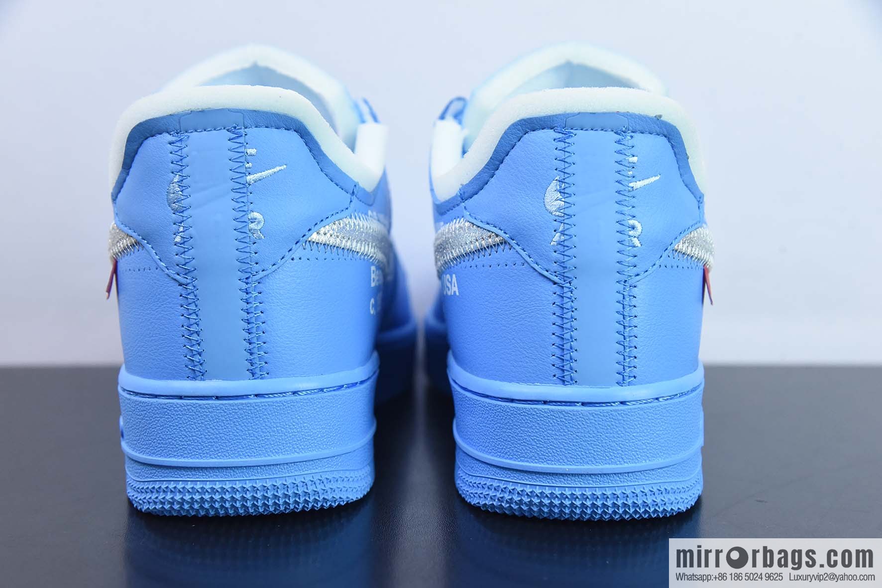 NK AF1 MCA Blue Art Gallery, joint Air Force One low-top sports shoes, official item number: CI1173-400