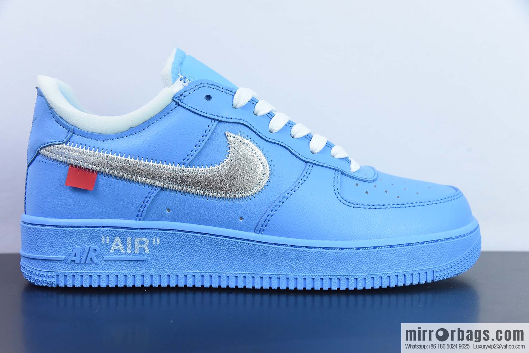 NK AF1 MCA Blue Art Gallery, joint Air Force One low-top sports shoes, official item number: CI1173-400