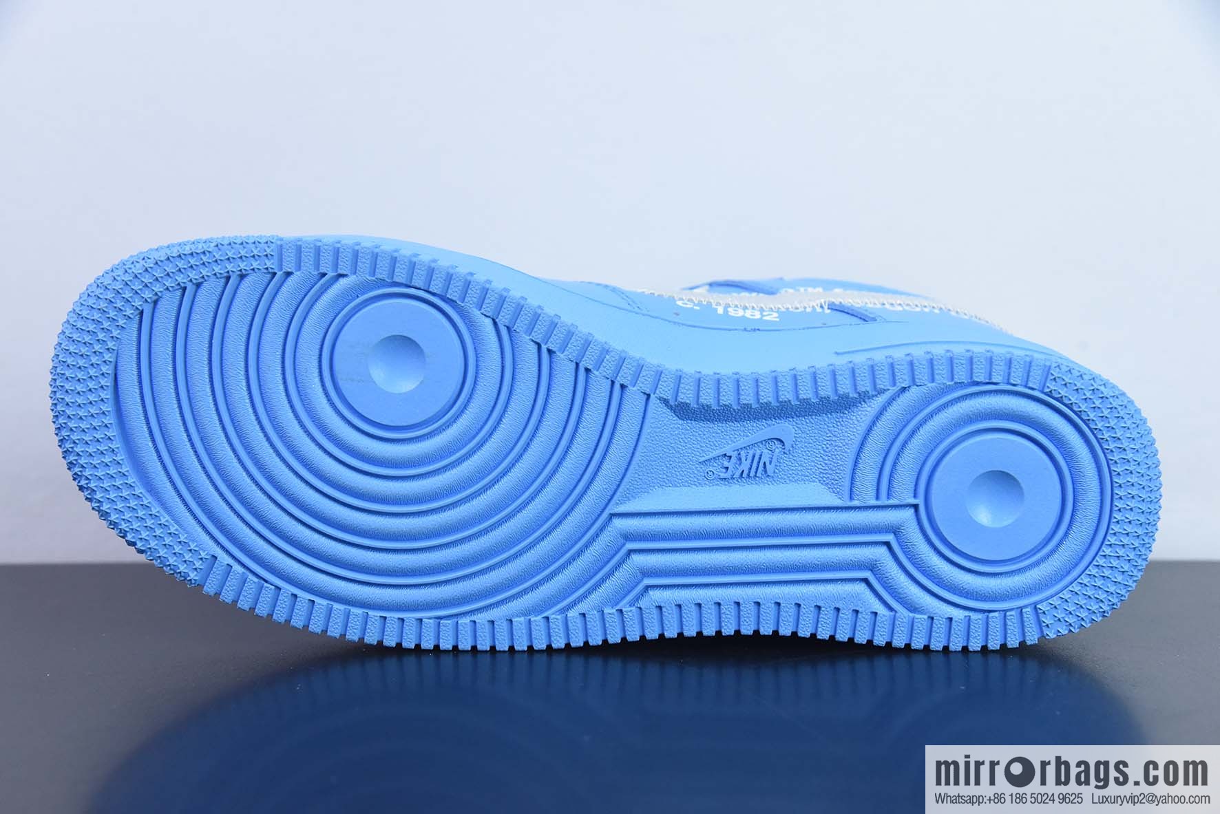 NK AF1 MCA Blue Art Gallery, joint Air Force One low-top sports shoes, official item number: CI1173-400