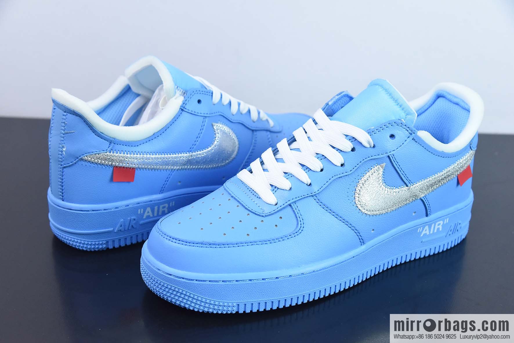 NK AF1 MCA Blue Art Gallery, joint Air Force One low-top sports shoes, official item number: CI1173-400