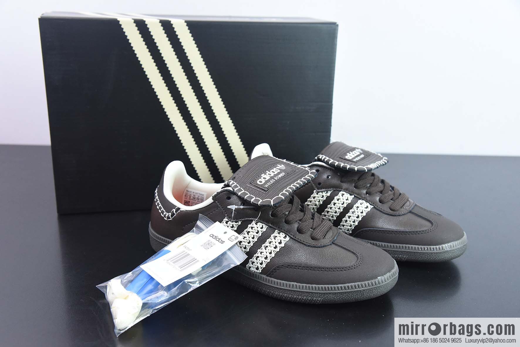 Adidas Samba Wales Bonner series of sports low-top shoes, item number: FX7517