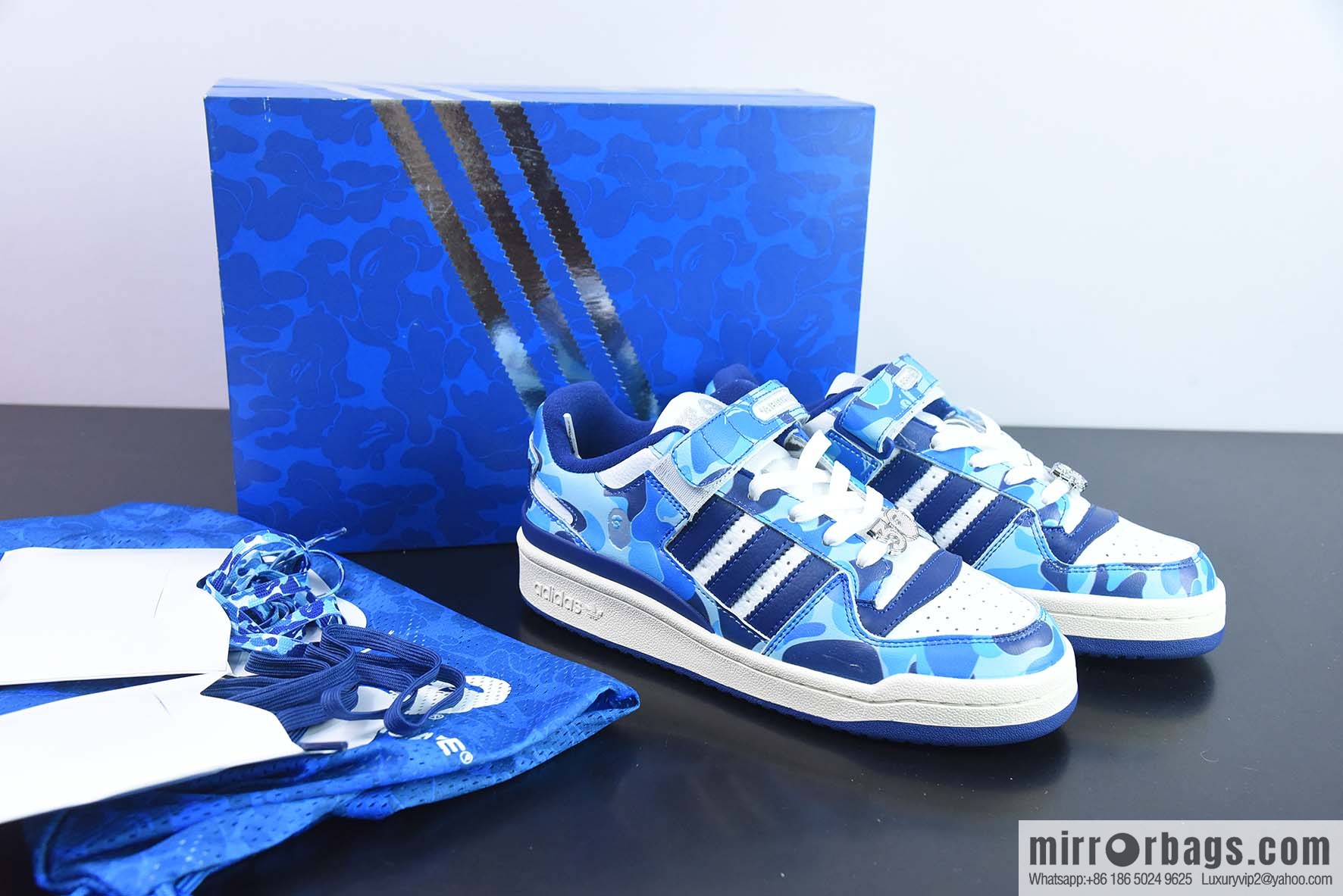 Bape x AD Forum 84 Low OG low-top versatile trend casual sports shoes, item number: ID4772