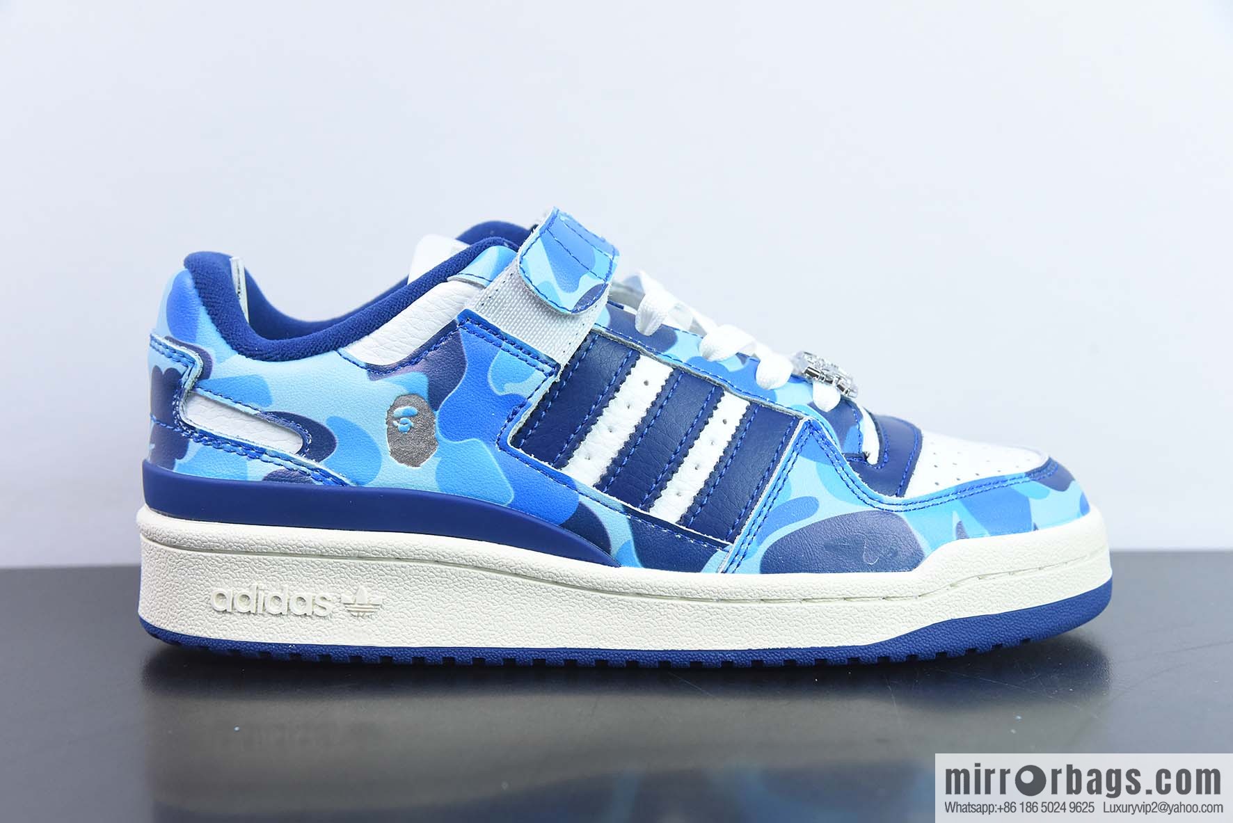 Bape x AD Forum 84 Low OG low-top versatile trend casual sports shoes, item number: ID4772