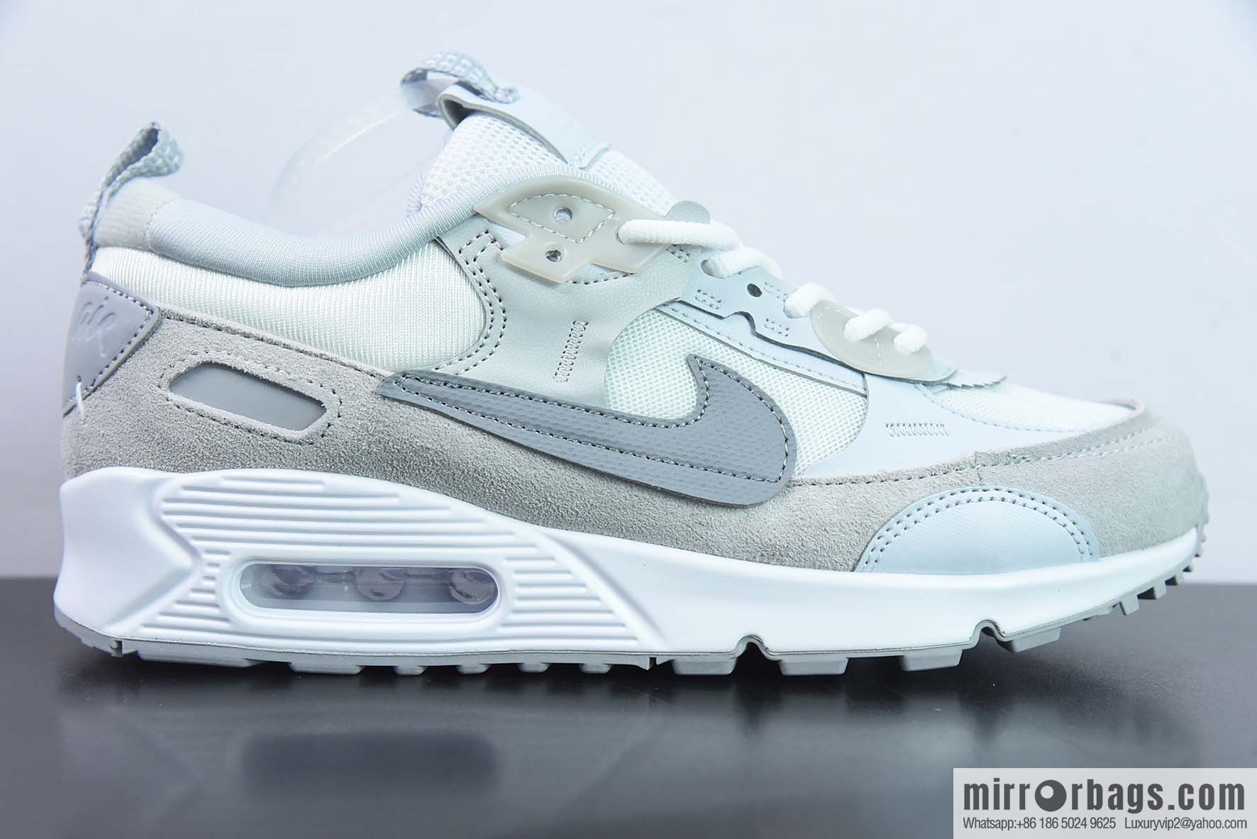 NK Air Max 90 Futura Deconstruction Low Top Vintage Versatile Air Unit Leisure Sports Jogging Shoes, Item Number: DM9922-103