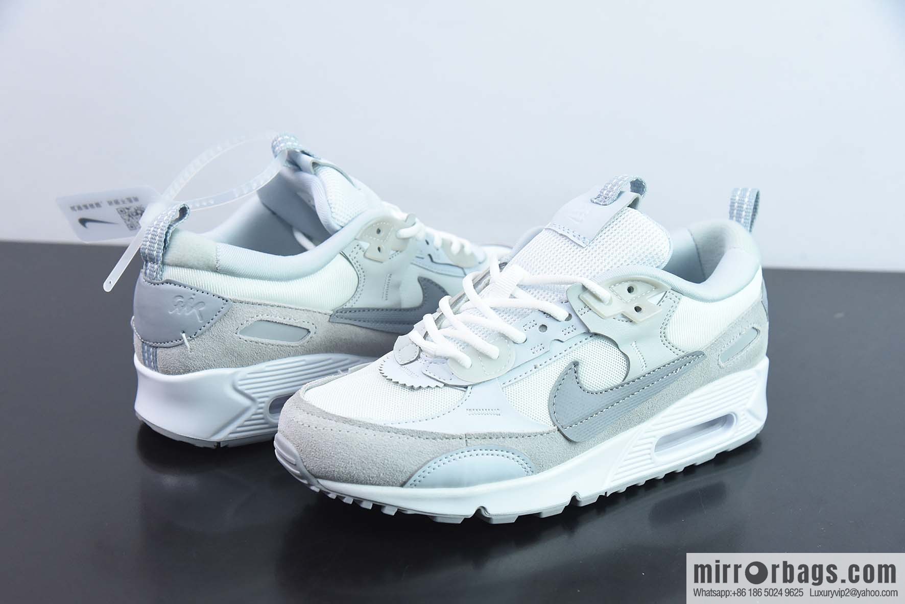 NK Air Max 90 Futura Deconstruction Low Top Vintage Versatile Air Unit Leisure Sports Jogging Shoes, Item Number: DM9922-103