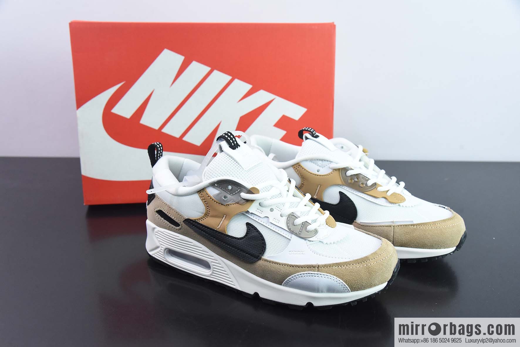 NK Air Max 90 Futura Deconstructed Low Top Vintage Versatile Air Unit Casual Sports Jogging Shoes, Item Number: DM9922 002