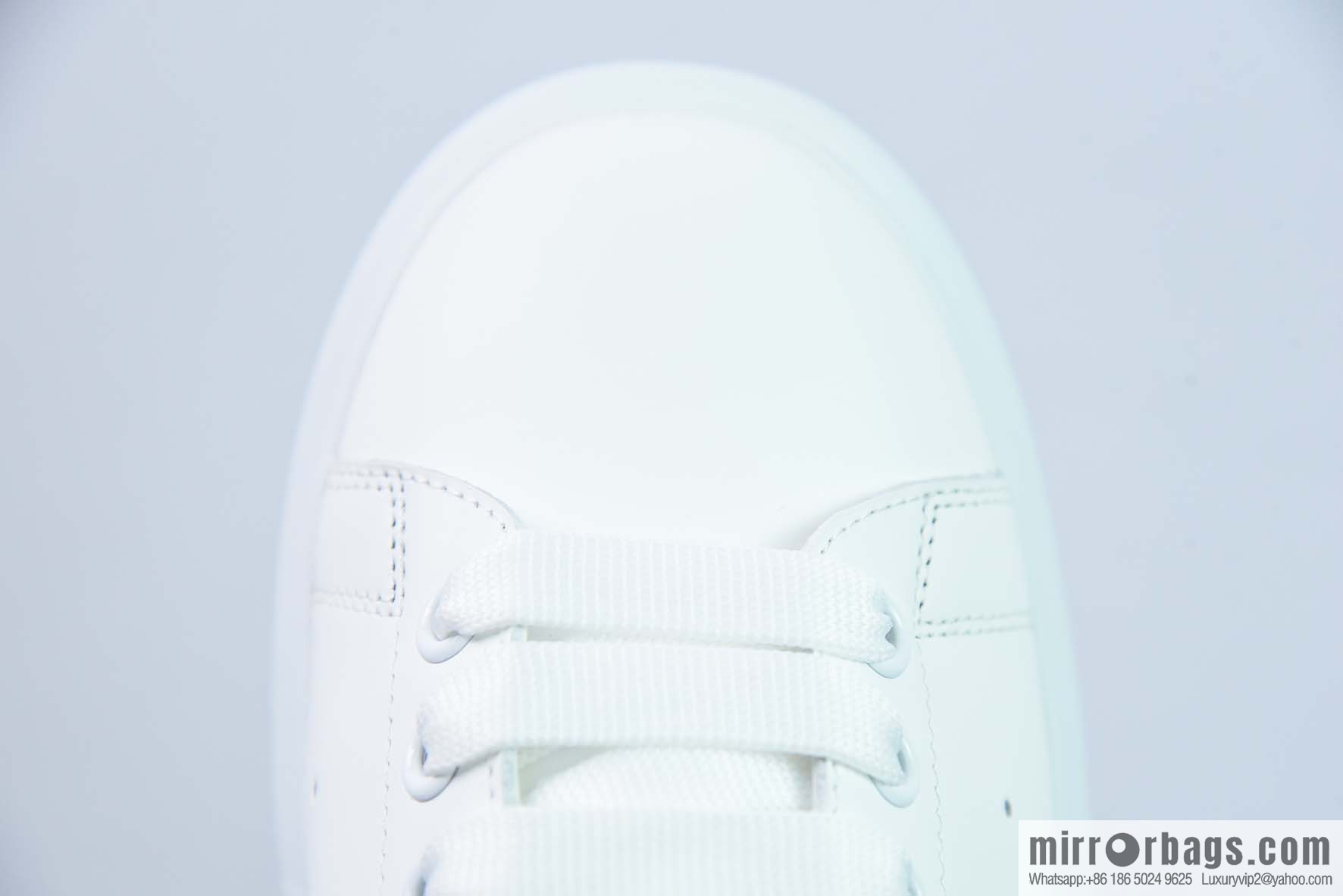 Alexander McQueen, deep blue low-top sneakers