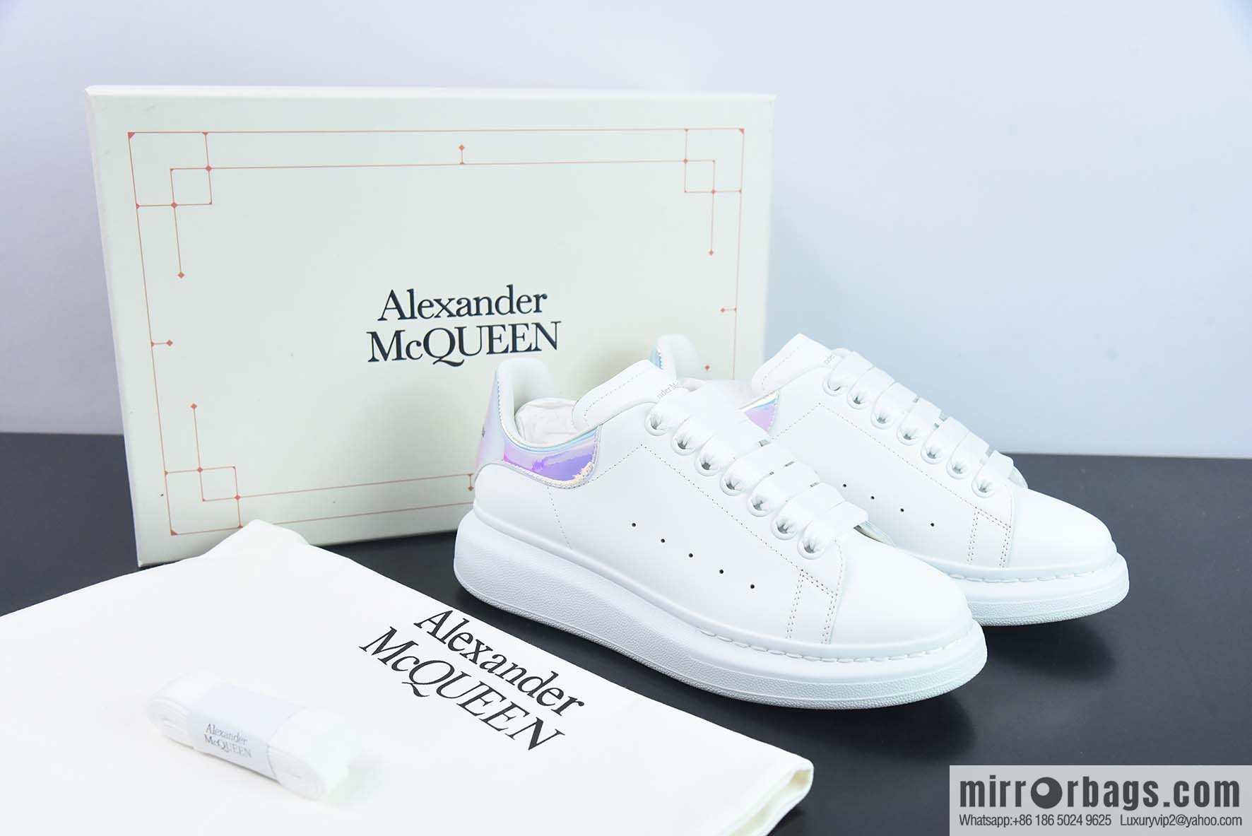Alexander McQueen, laser, low-top sneakers