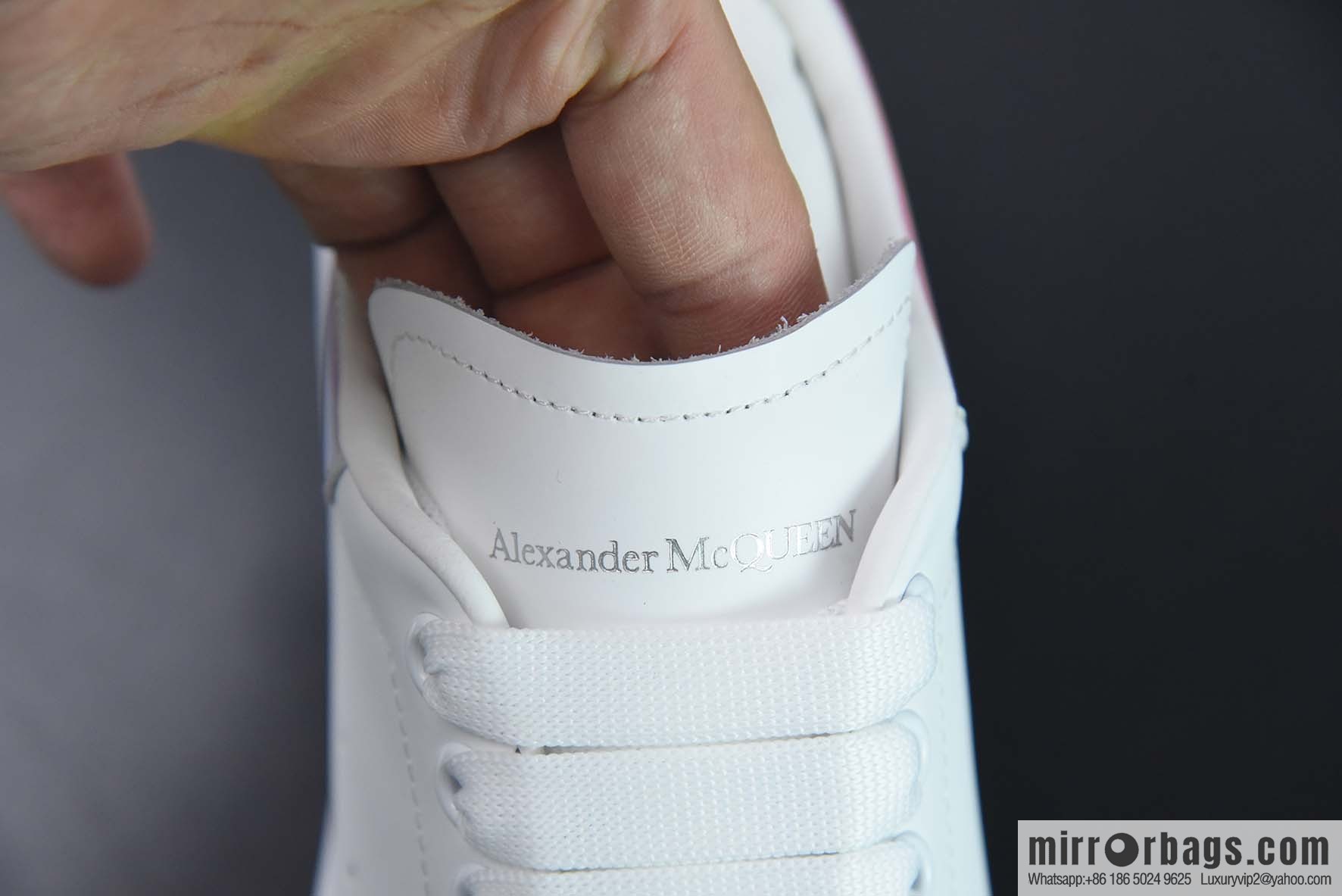 Alexander McQueen, laser, low-top sneakers