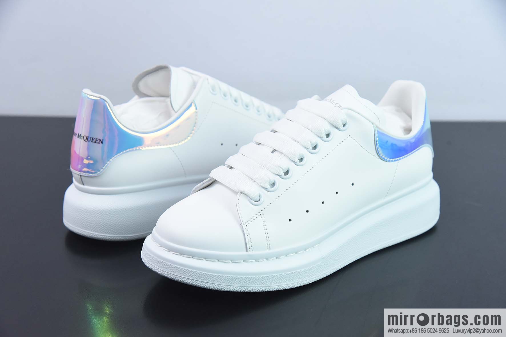 Alexander McQueen, laser, low-top sneakers