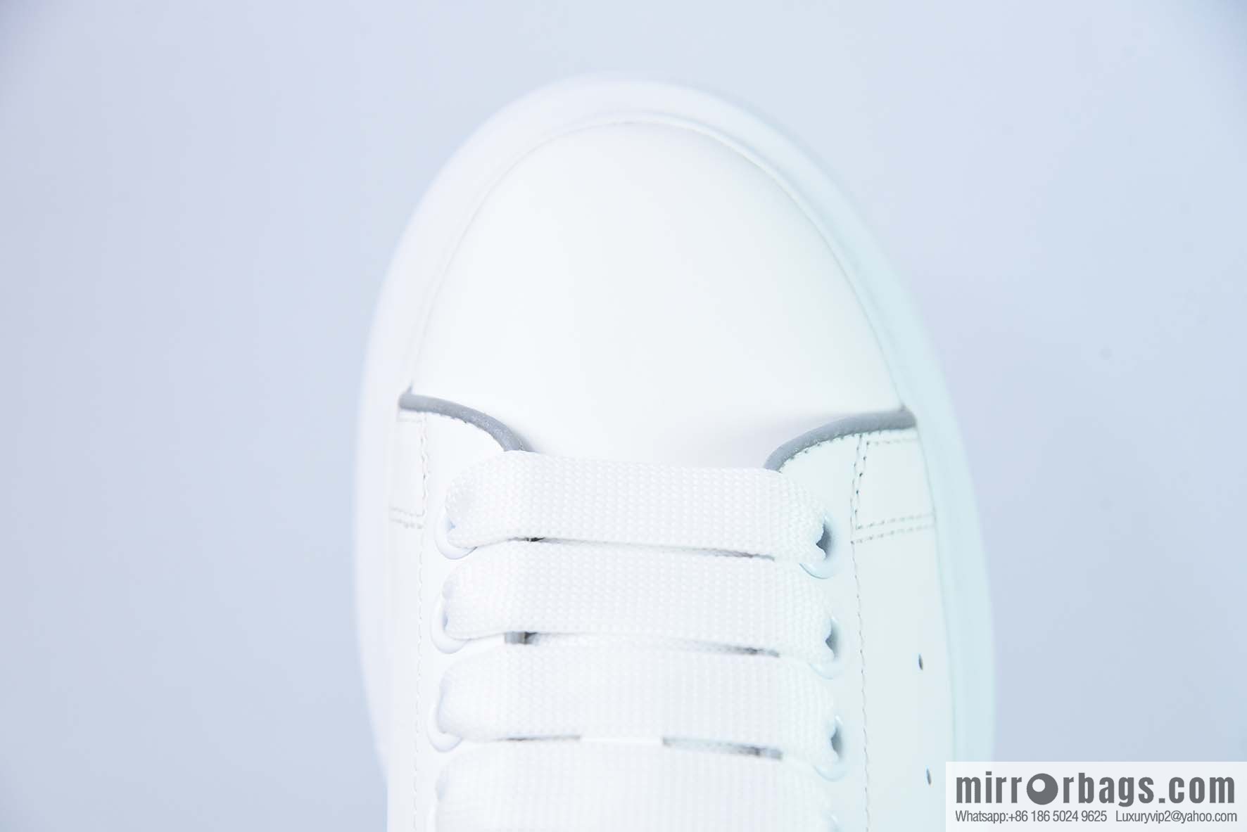Alexander McQueen 3M White Low Top Sneakers