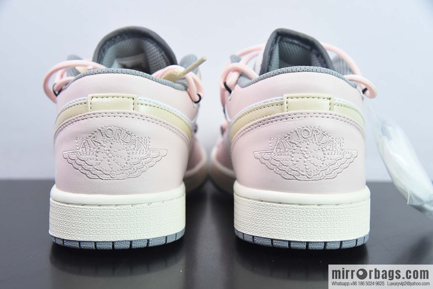 NK Air Jordan 1 Low AJ1 Joe 1 Customized Edition, strap deconstruction, sports culture basketball shoes, item number: 553558-053