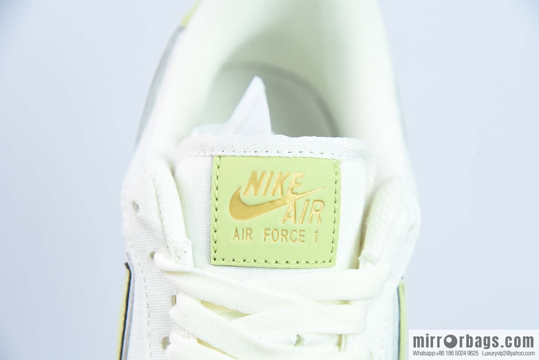 Nike Air Force 1 Low green apple canvas Air Force One low-top sneakers Item number: MN5696-109
