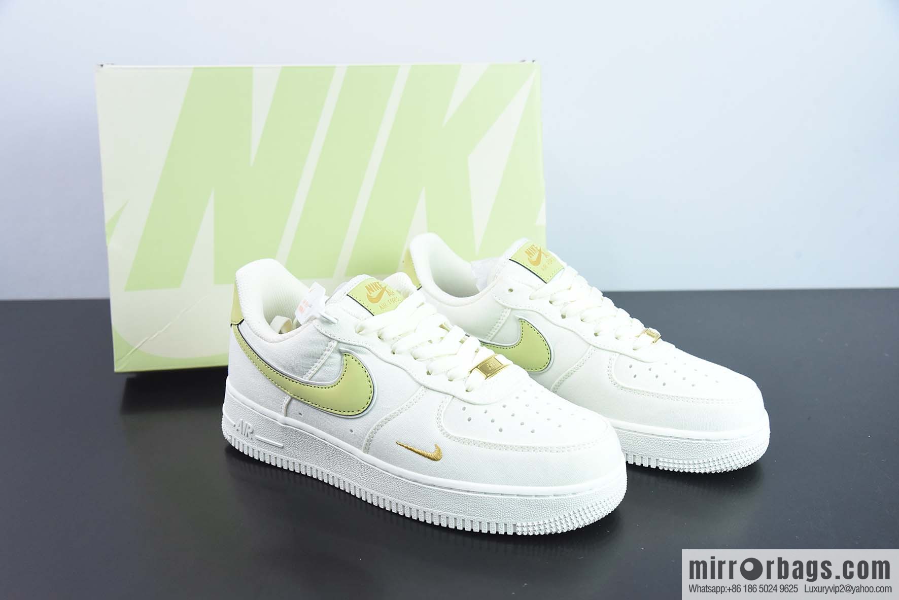 Nike Air Force 1 Low green apple canvas Air Force One low-top sneakers Item number: MN5696-109