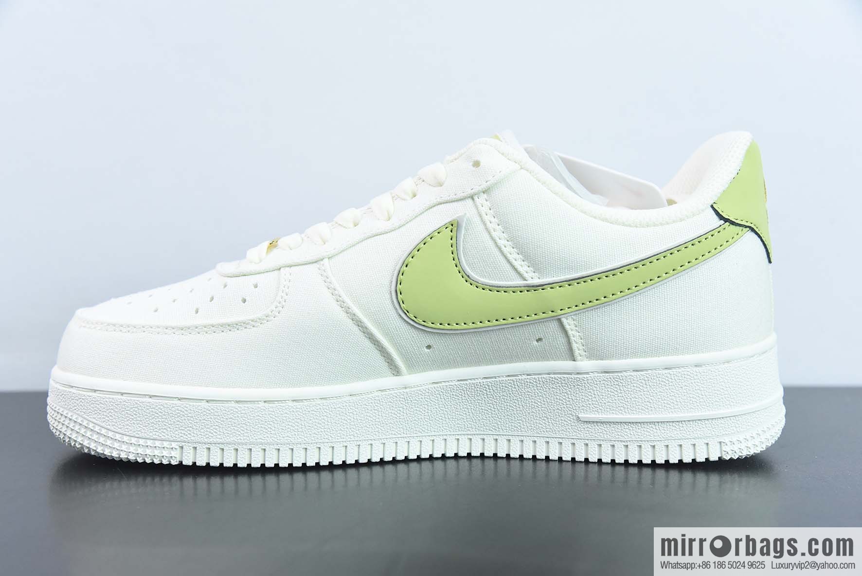 Nike Air Force 1 Low green apple canvas Air Force One low-top sneakers Item number: MN5696-109