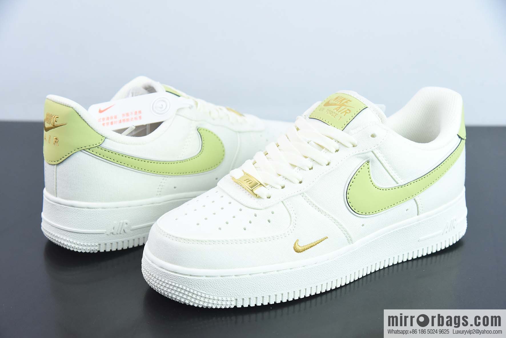 Nike Air Force 1 Low green apple canvas Air Force One low-top sneakers Item number: MN5696-109