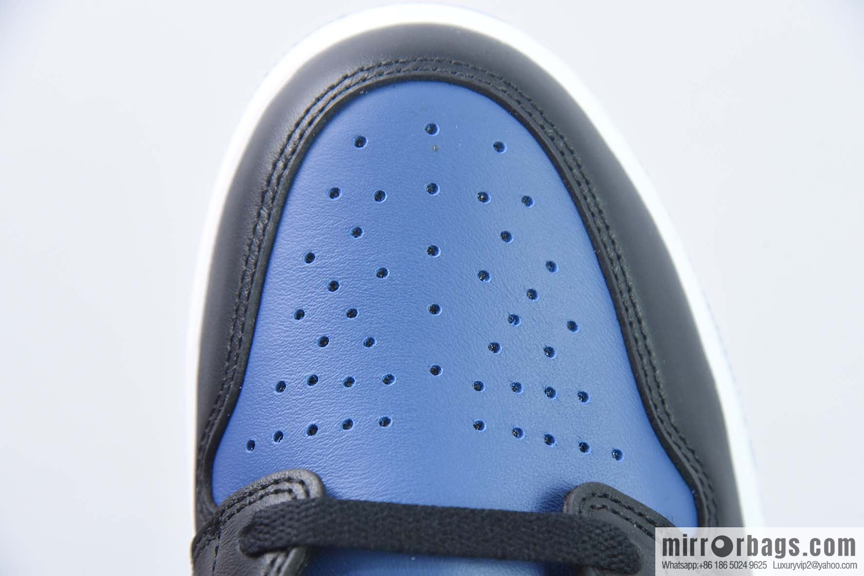 Air Jordan 1 Retro Low AJ1 Joe 1 low top, black and blue, item number: CZ0775-041