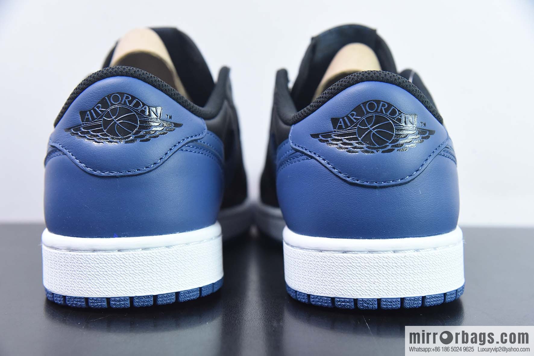 Air Jordan 1 Retro Low AJ1 Joe 1 low top, black and blue, item number: CZ0775-041
