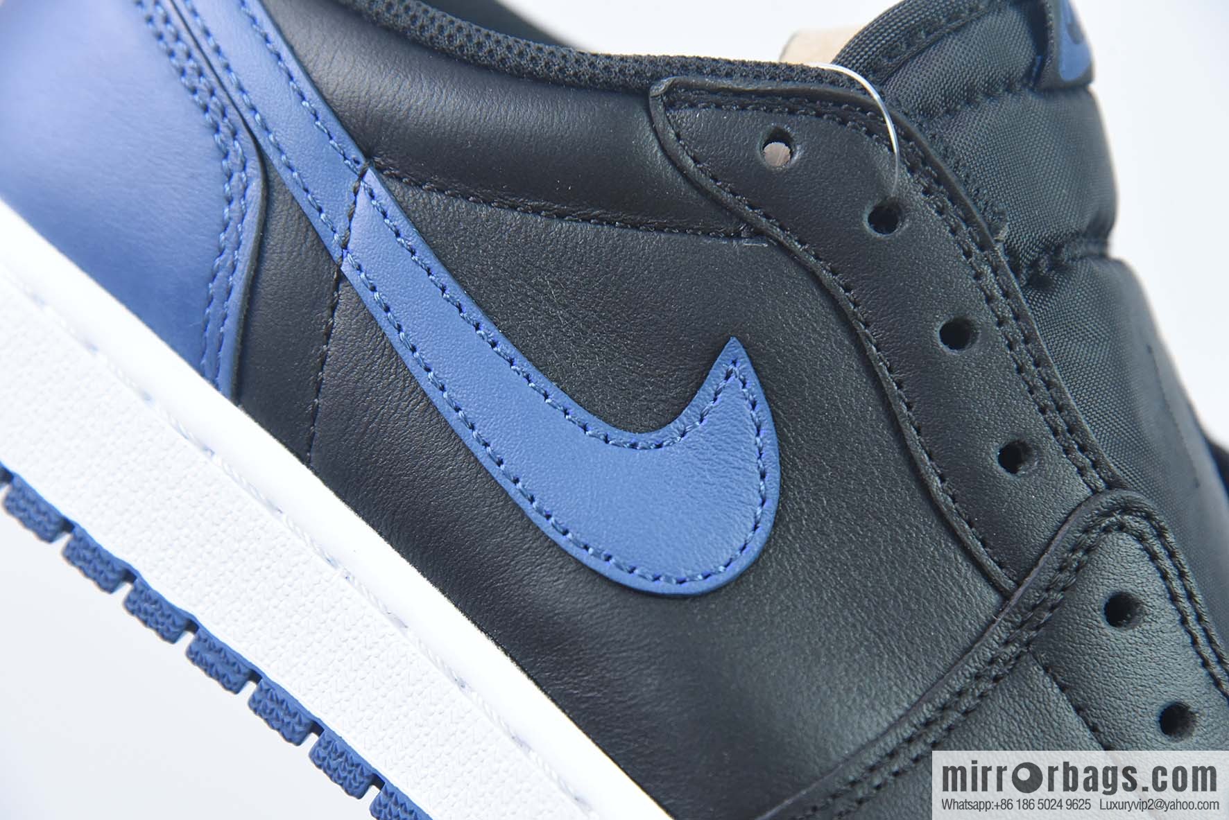 Air Jordan 1 Retro Low AJ1 Joe 1 low top, black and blue, item number: CZ0775-041