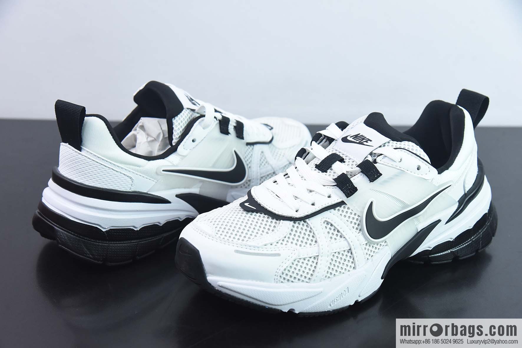 NIKE V2K Runtekk shock-absorbing non-slip Vintage low-top running shoesSKU: FD0736 102