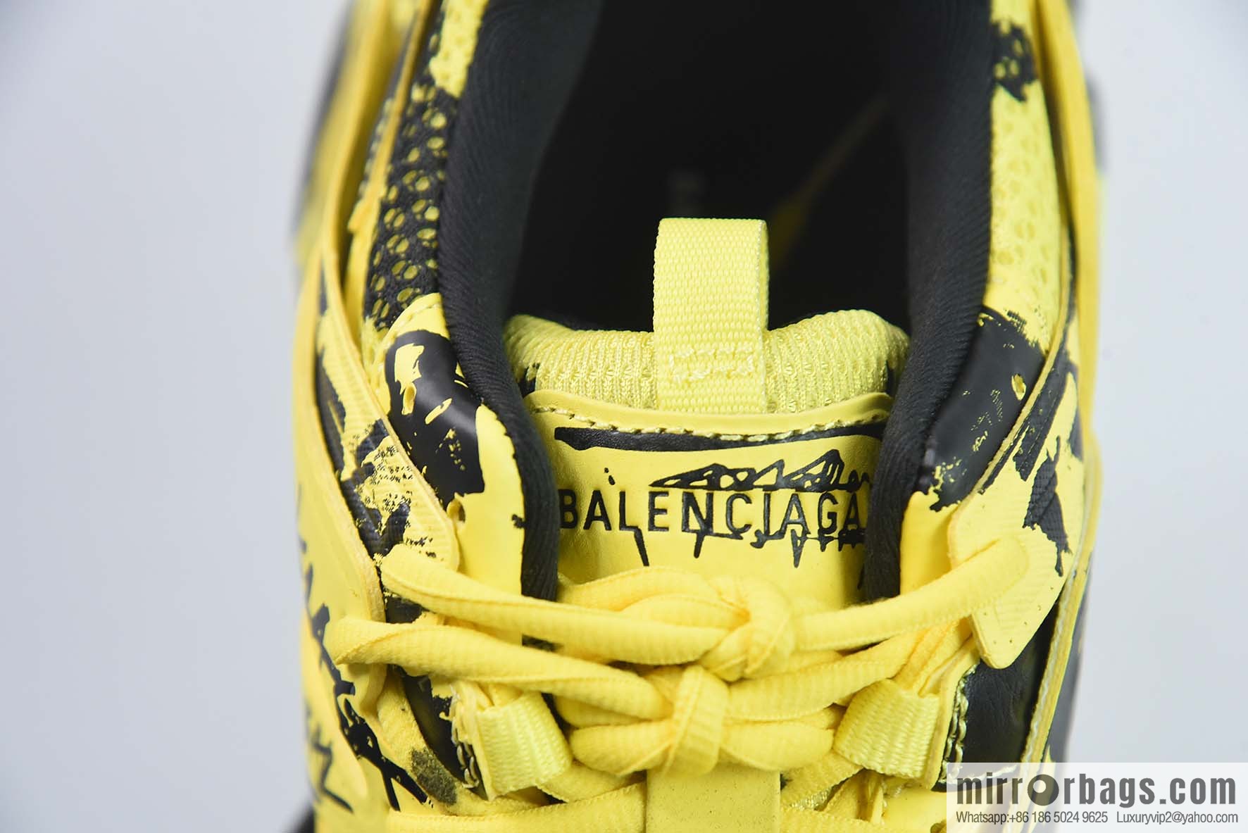 BALENCIAGA Track Mule Clear Sole Sneakers 3.0 Pure Original sneakers