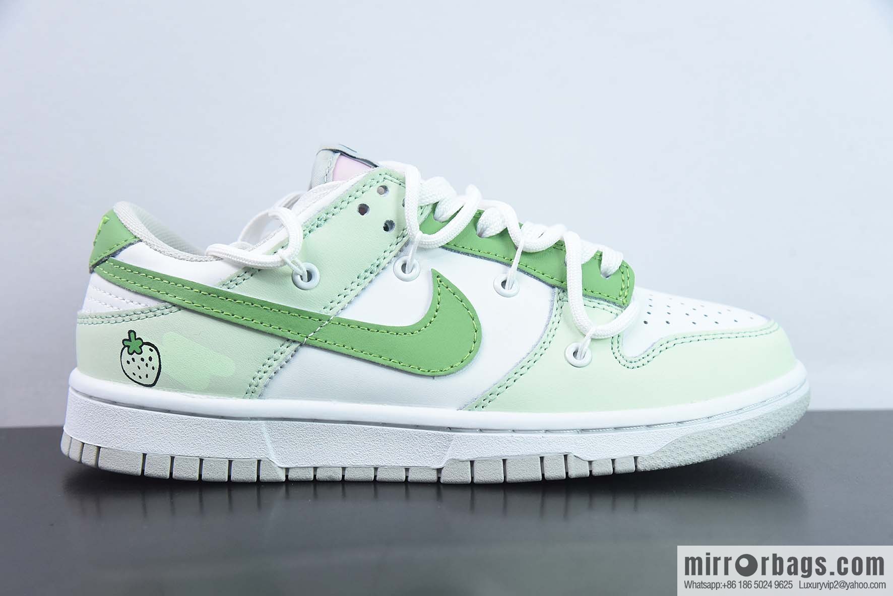 NK Dunk Low Deconstruction, Milk Strawberry, Gray White Blue Low Top Sneakers Item Number: FD1232-002