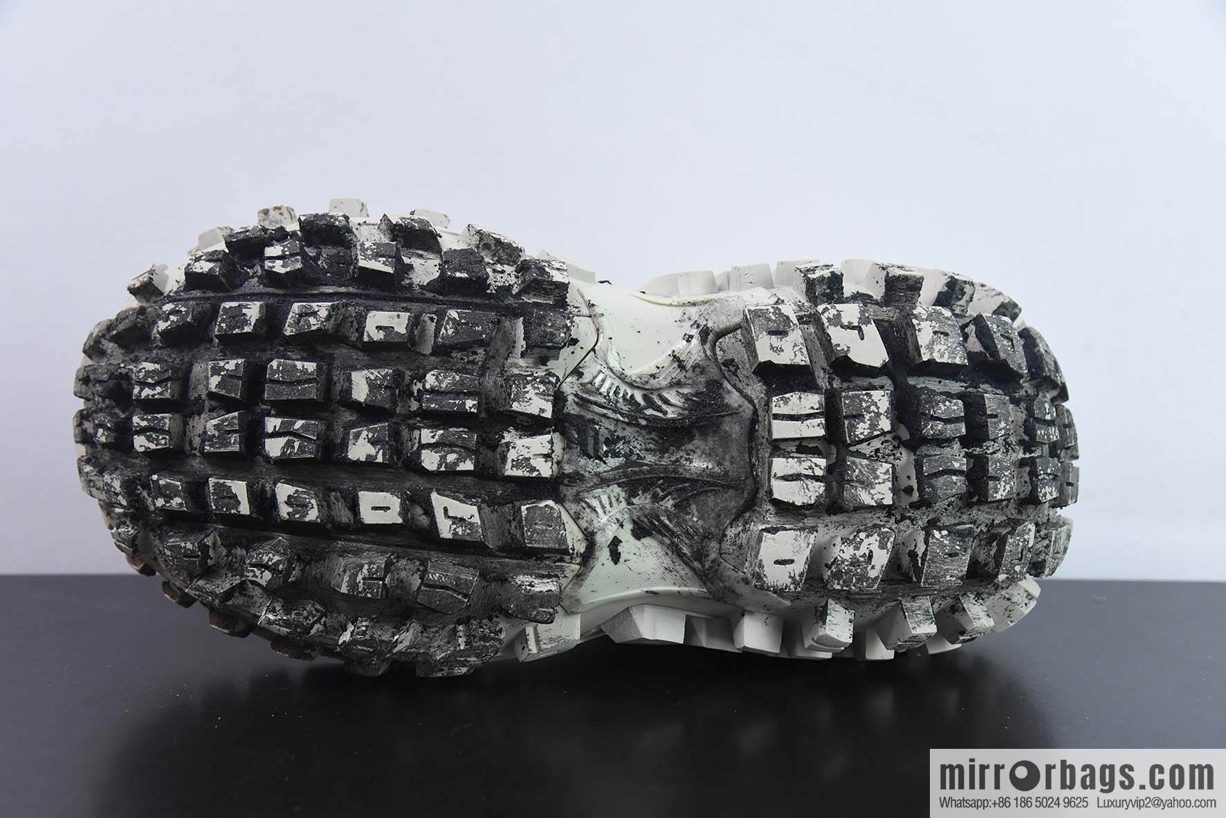 BALENCIAGA Defender Rubber Platform Sneakers Defender Series Low Tank Balenciaga Tire Old, Dirty Shoes