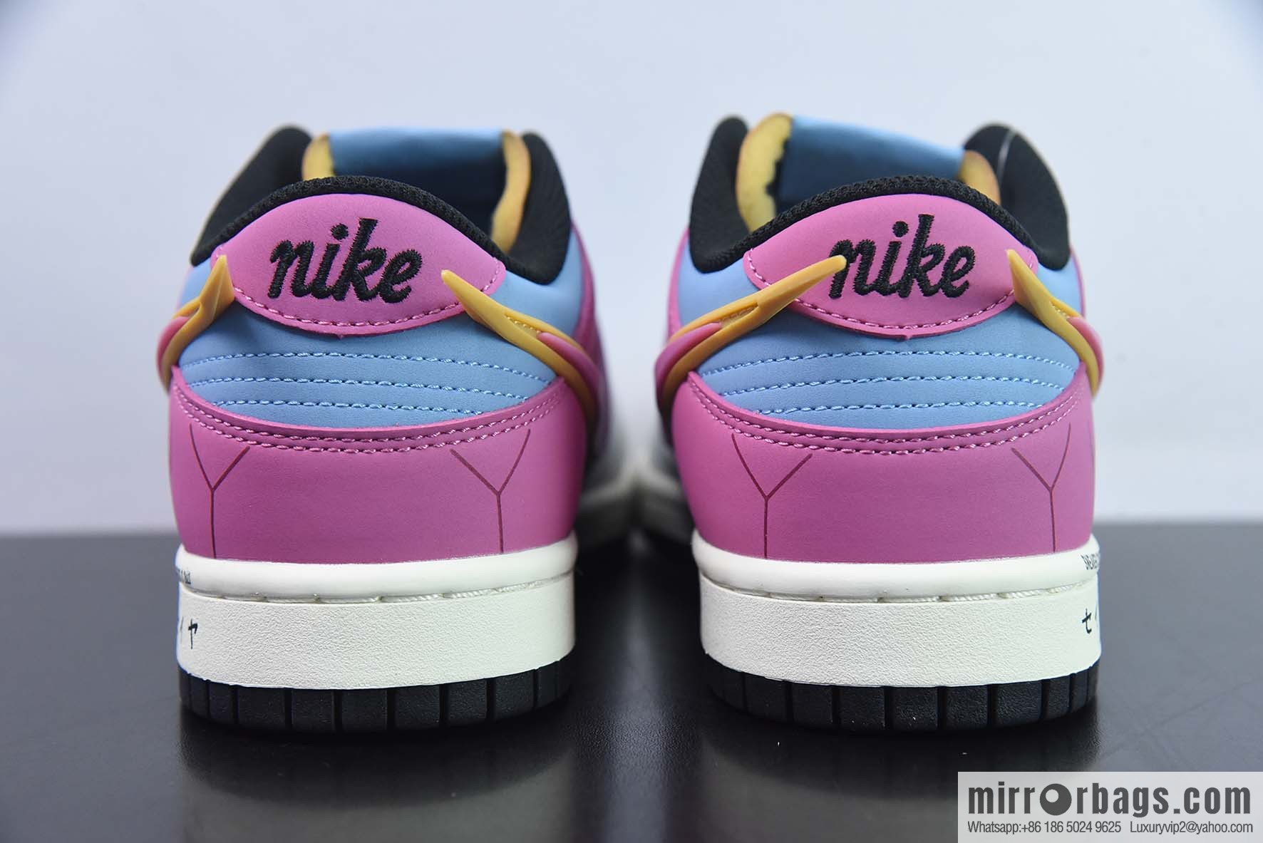 Nike SB Dunk Low pink blue and white, Saint Seiya low-top sneakers Item number: ZD2356-153