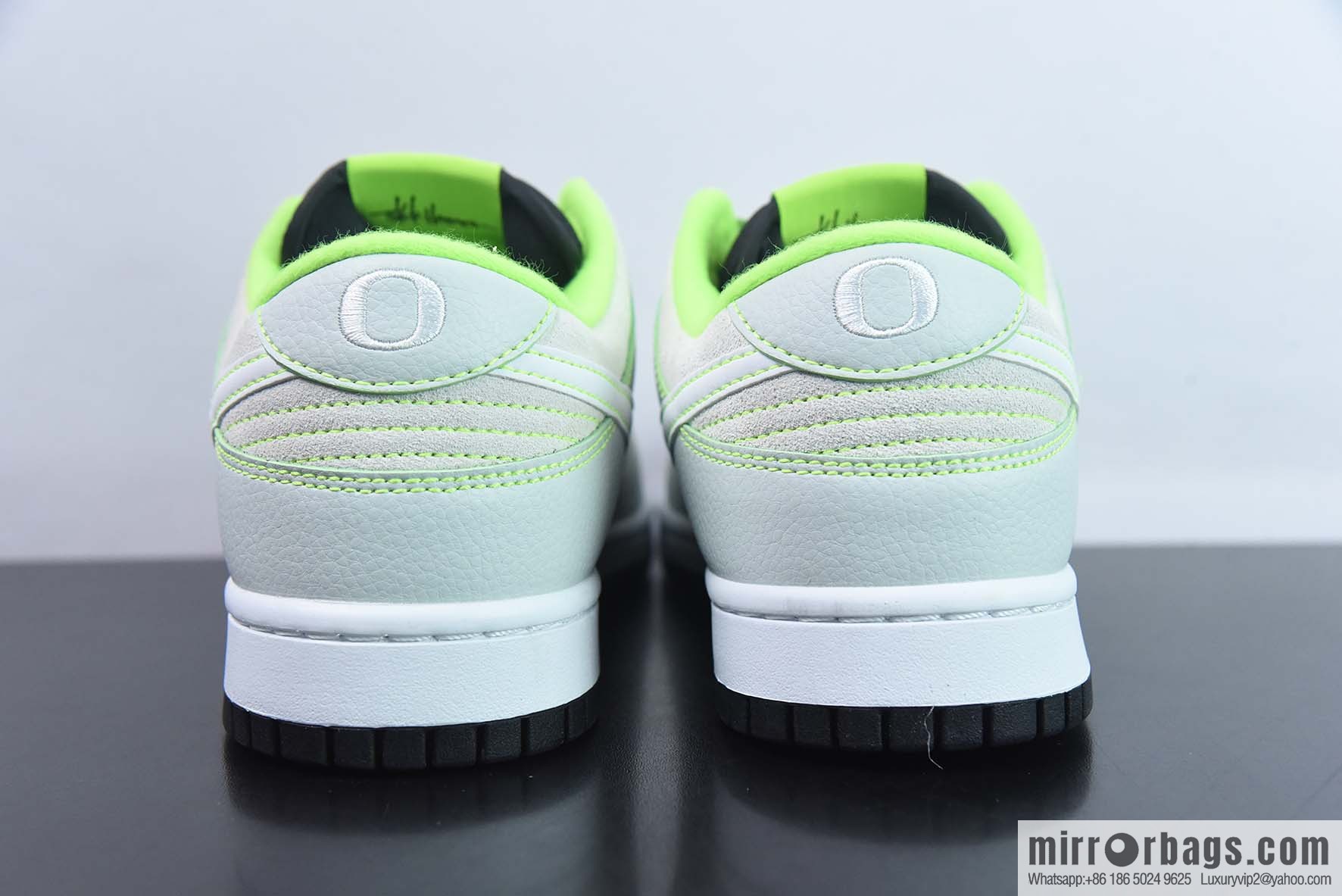 Nike Dunk Low Oregon Ducks theme color scheme board shoes, item number: FQ7260-001