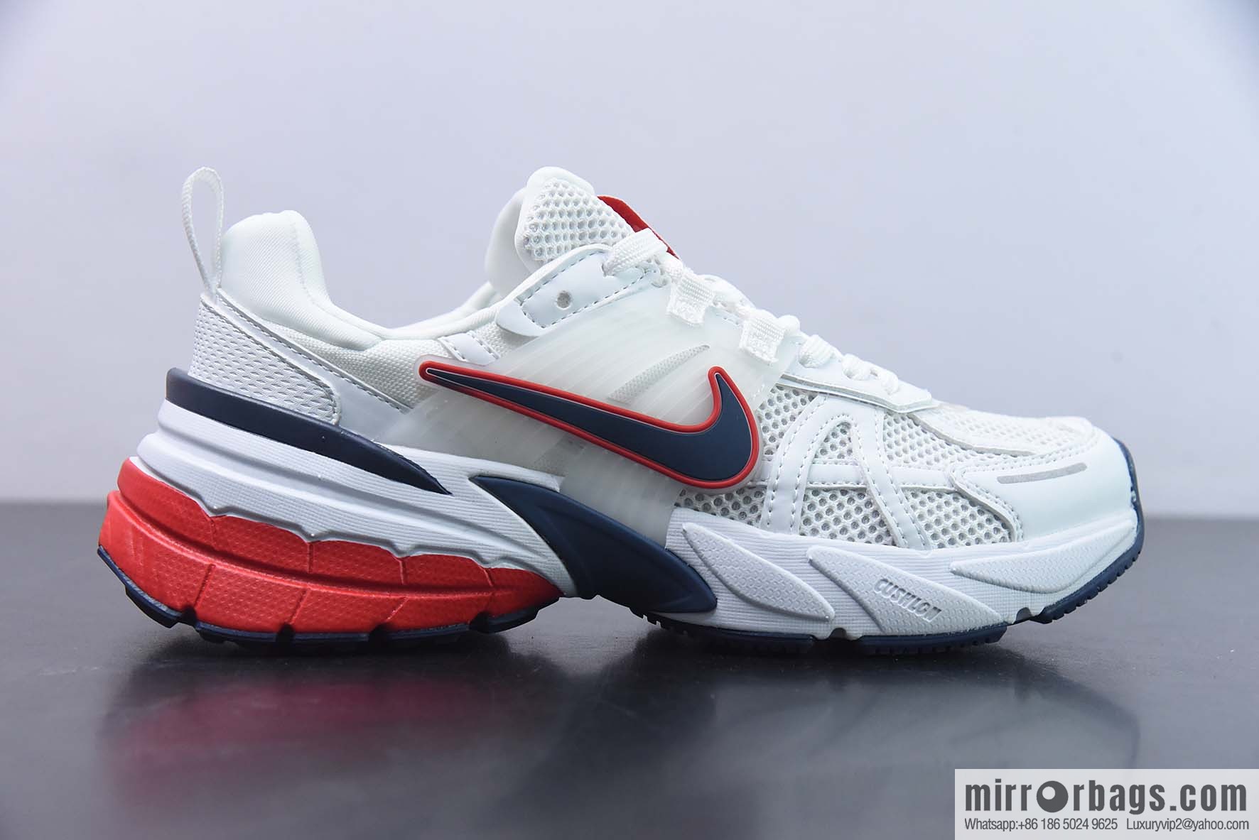 NK V2K Runtekk shock-absorbing non-slip low-top Vintage dad shoes running shoes FD0736-110