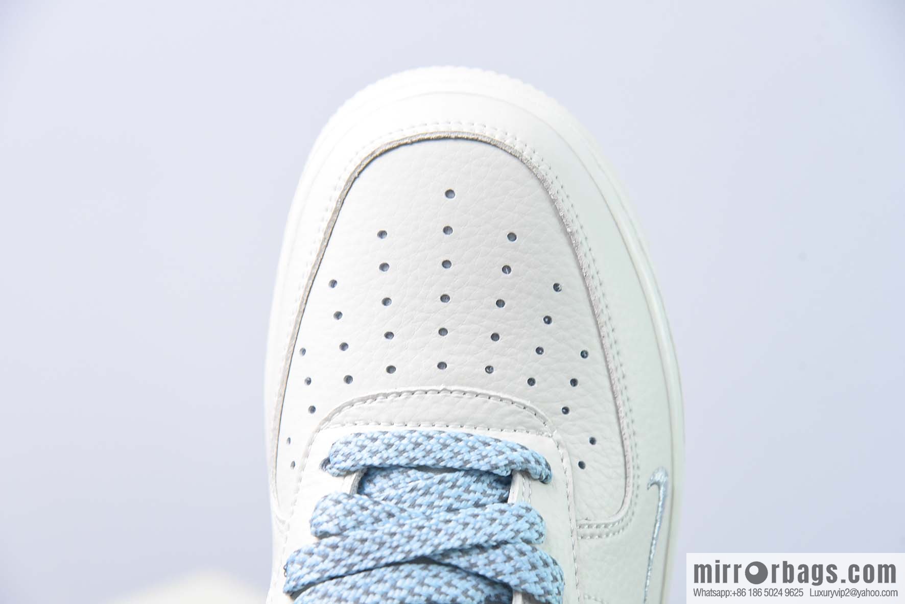 Nike Air Force 1 Low '07 small hook, sky blue gypsy, low-top Air Force No. 1 casual board shoes, item number: JJ0253-008
