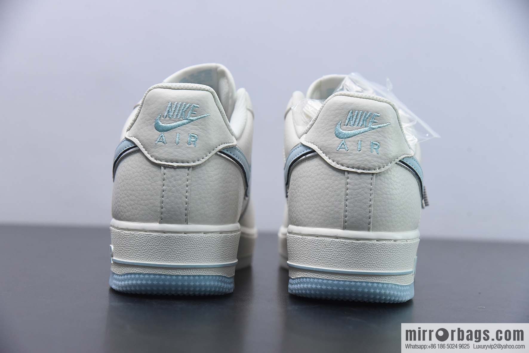 Nike Air Force 1 Low '07 small hook, sky blue gypsy, low-top Air Force No. 1 casual board shoes, item number: JJ0253-008