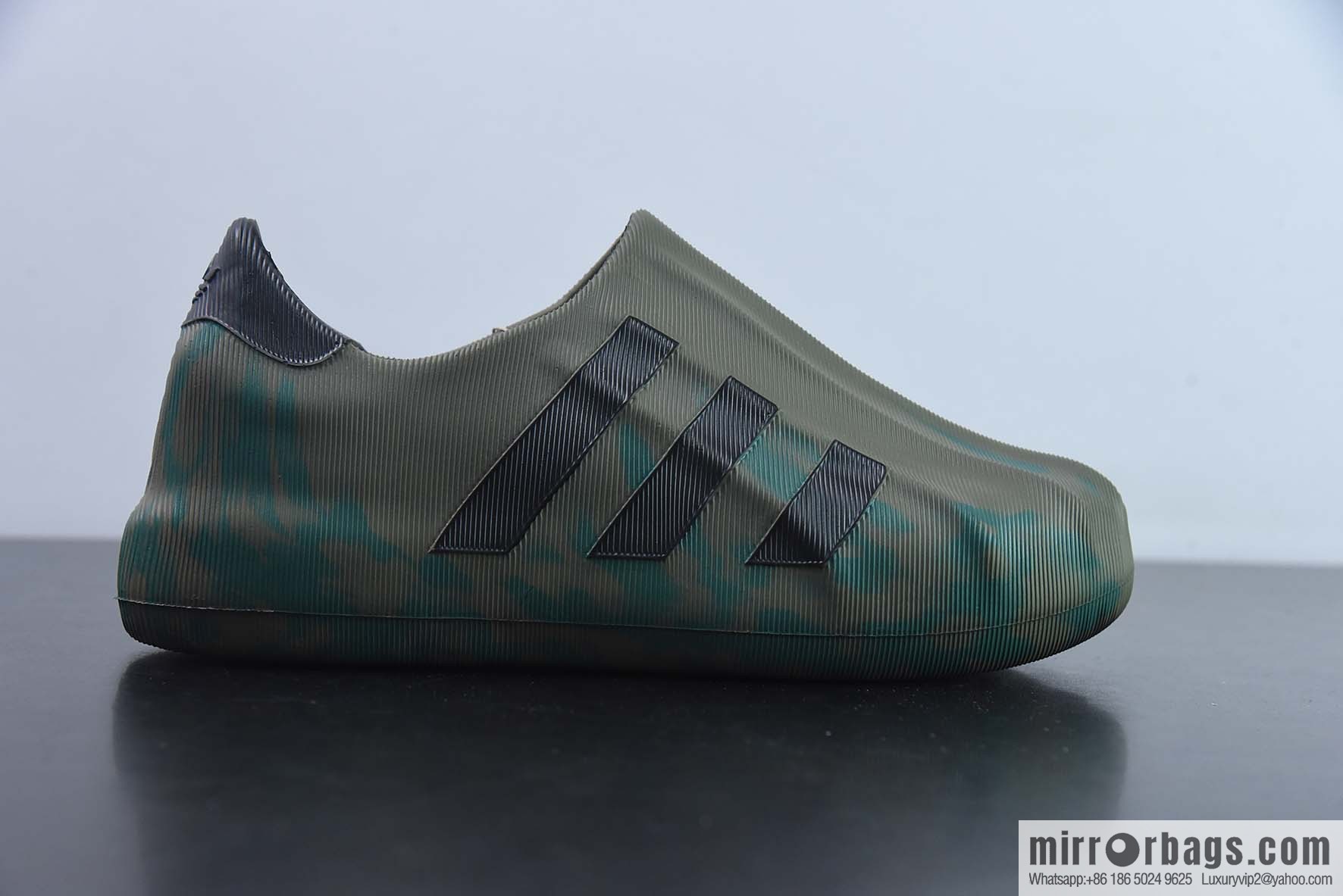 AD adiFOM Superstar shell head version one pedal series leisure sports duck feet shoes, army green, item number: HQ4650