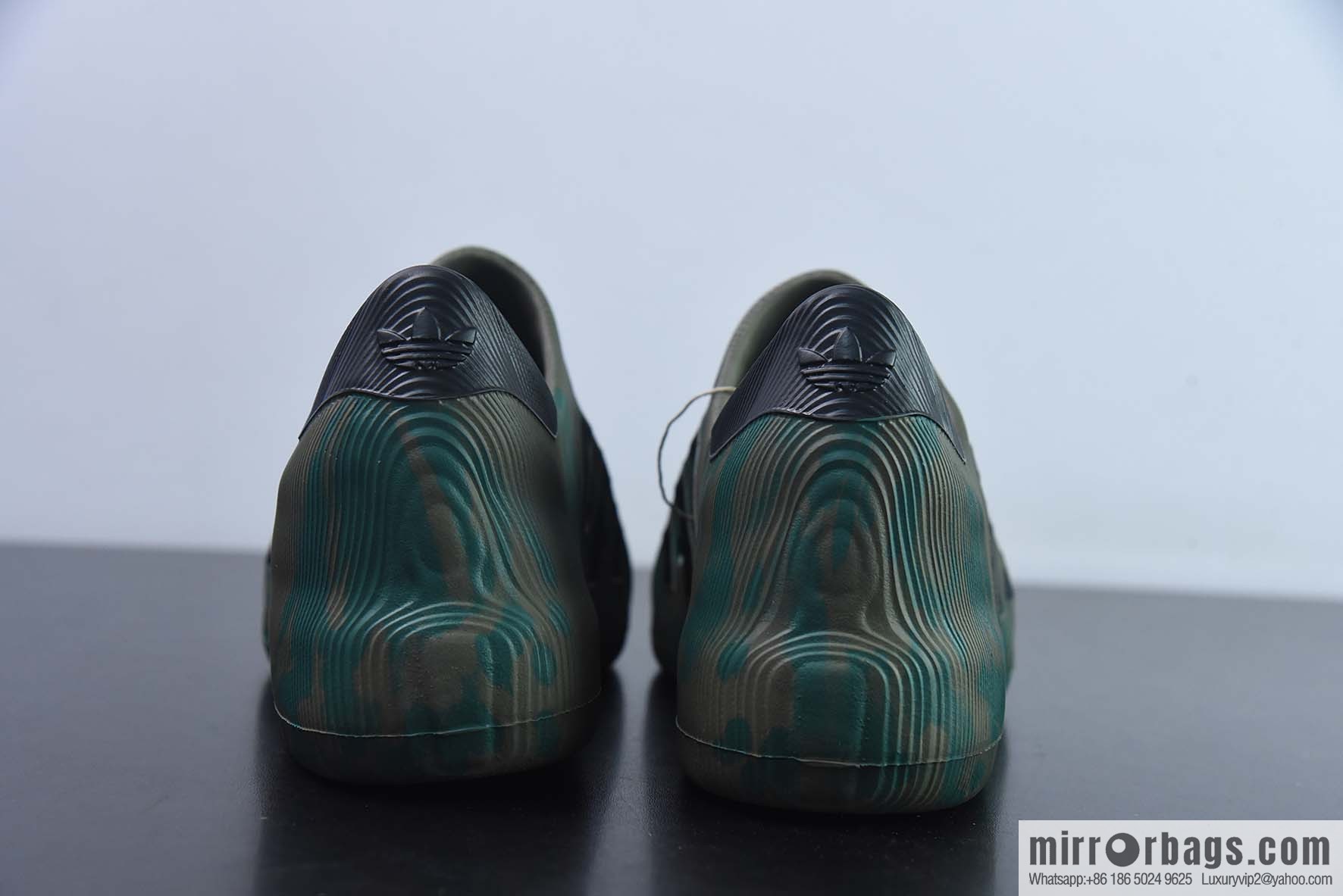 AD adiFOM Superstar shell head version one pedal series leisure sports duck feet shoes, army green, item number: HQ4650