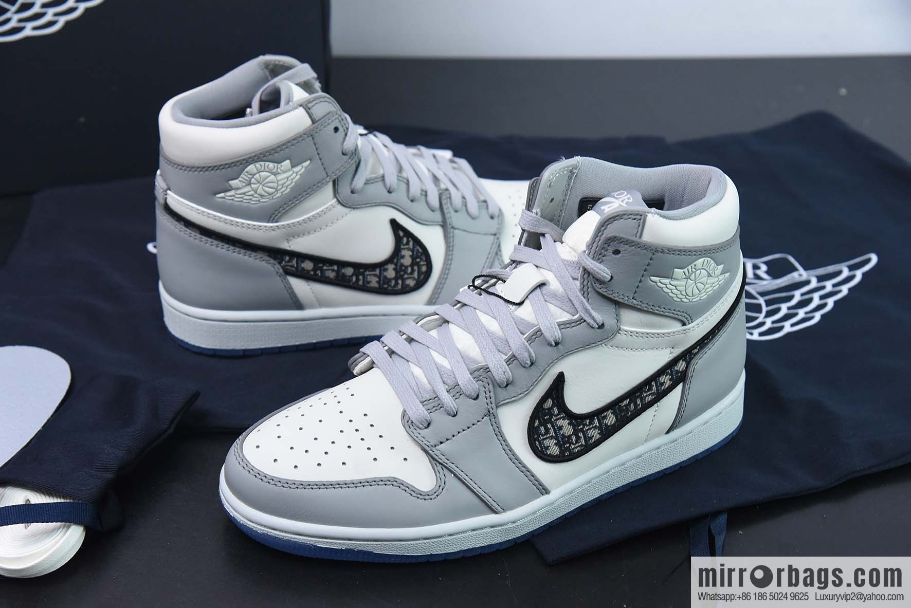 Dior X Air jordanan high OG sneakers Part Number: CN8607-002