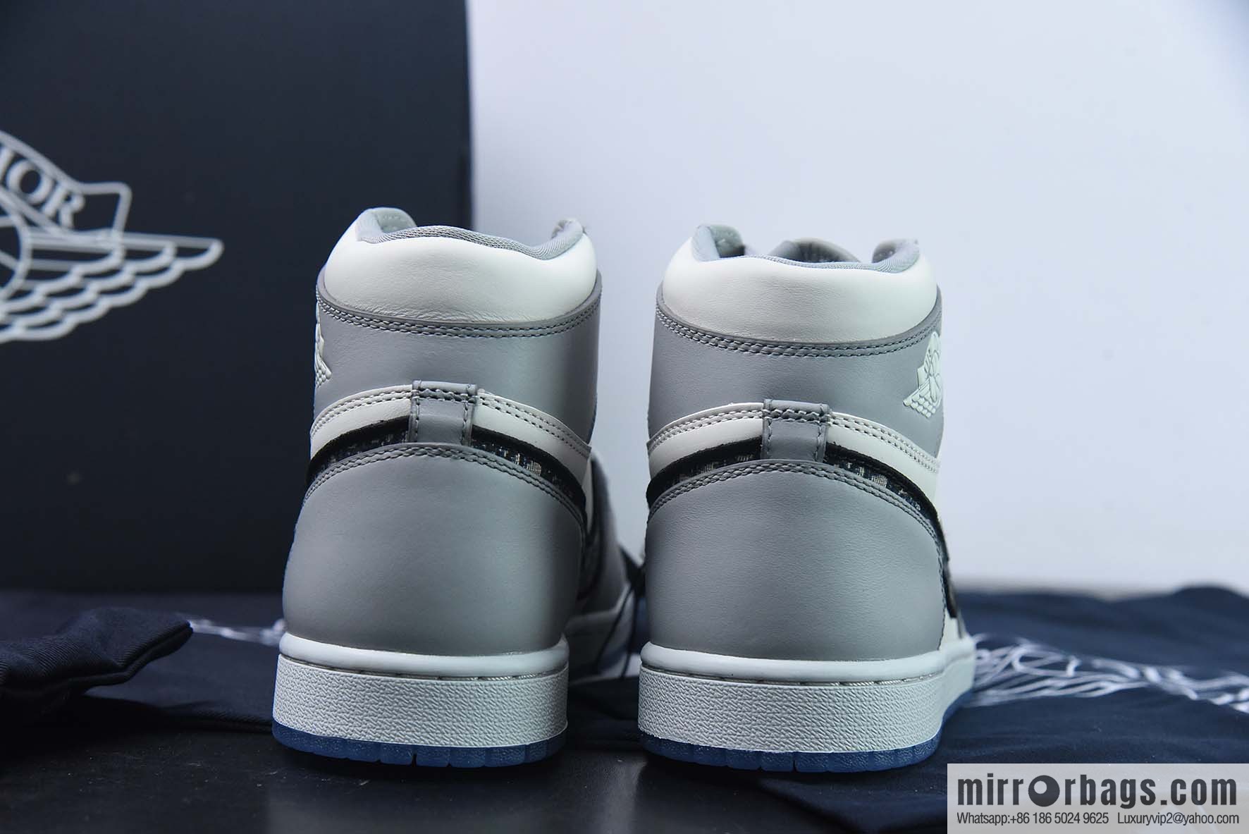 Dior X Air jordanan high OG sneakers Part Number: CN8607-002