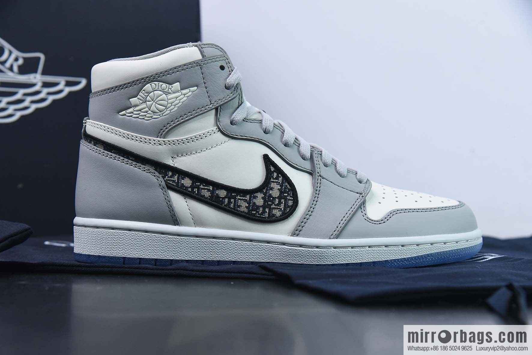 Dior X Air jordanan high OG sneakers Part Number: CN8607-002