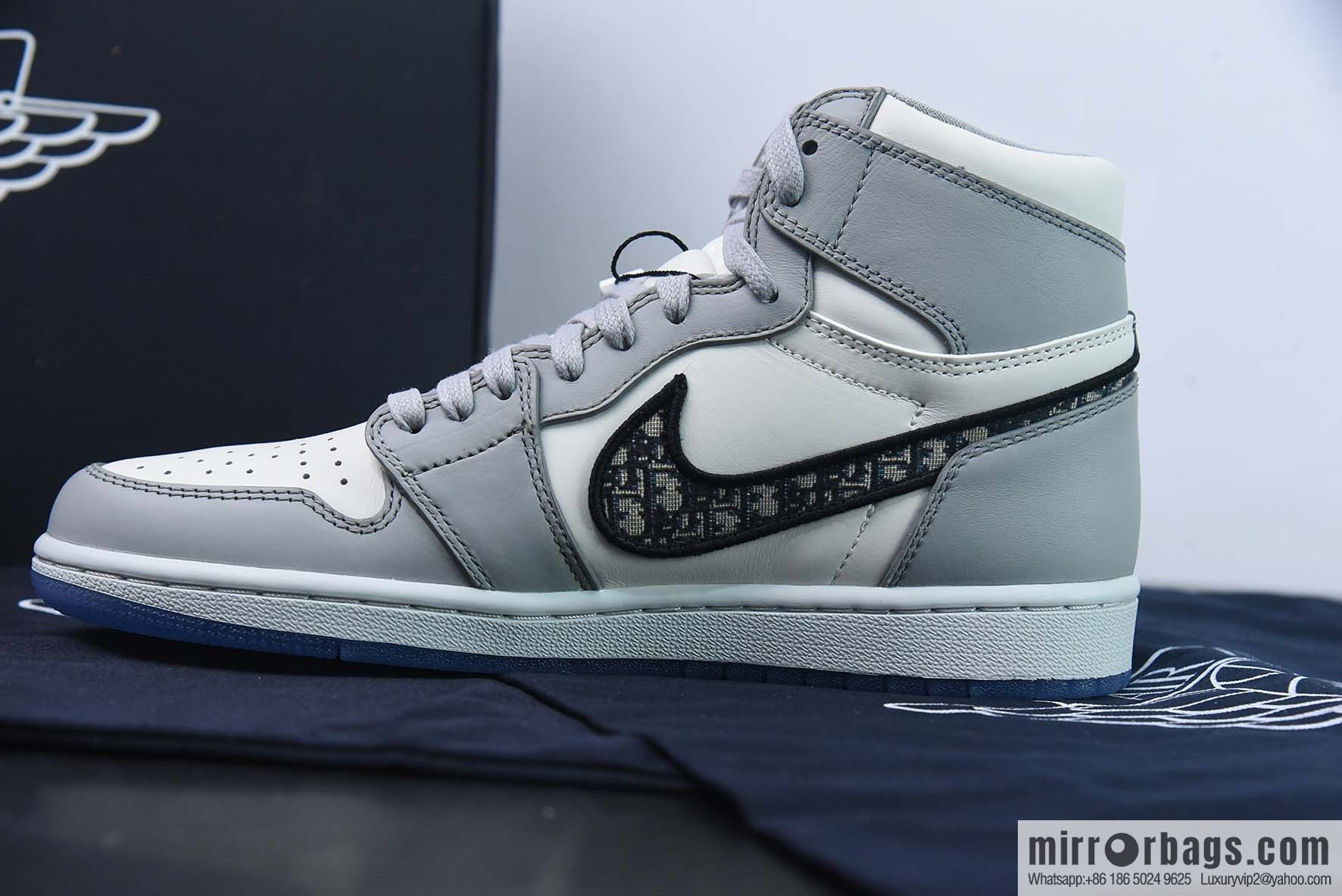 Dior X Air jordanan high OG sneakers Part Number: CN8607-002