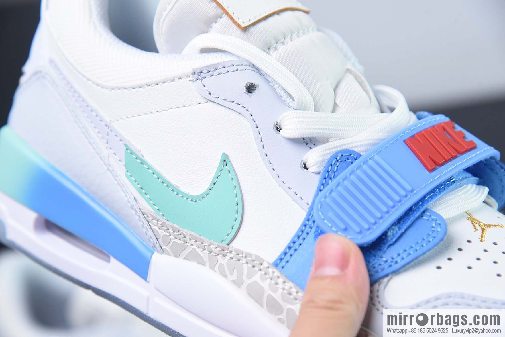 Air Jordan Legacy 312 low gray blue sneakers item number: FN8896 131