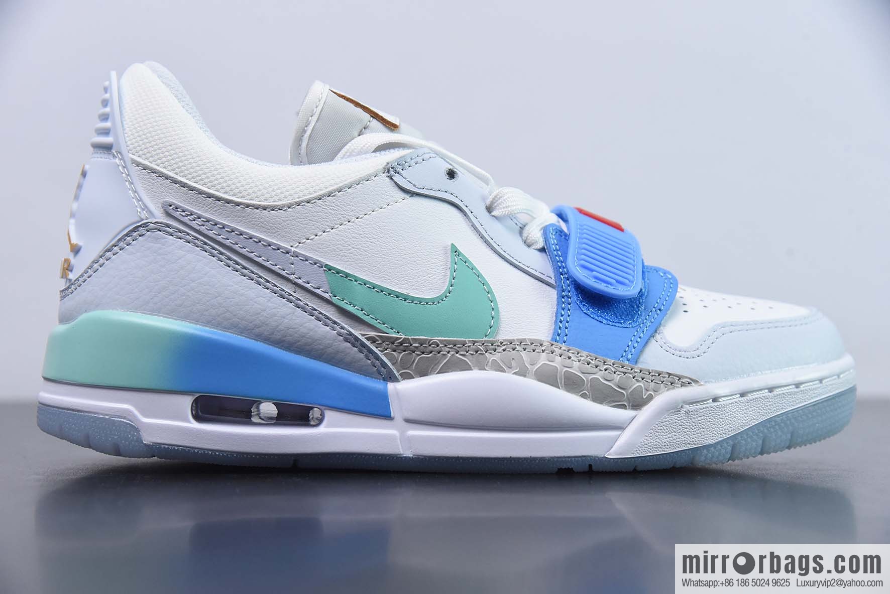 Air Jordan Legacy 312 low gray blue sneakers item number: FN8896 131
