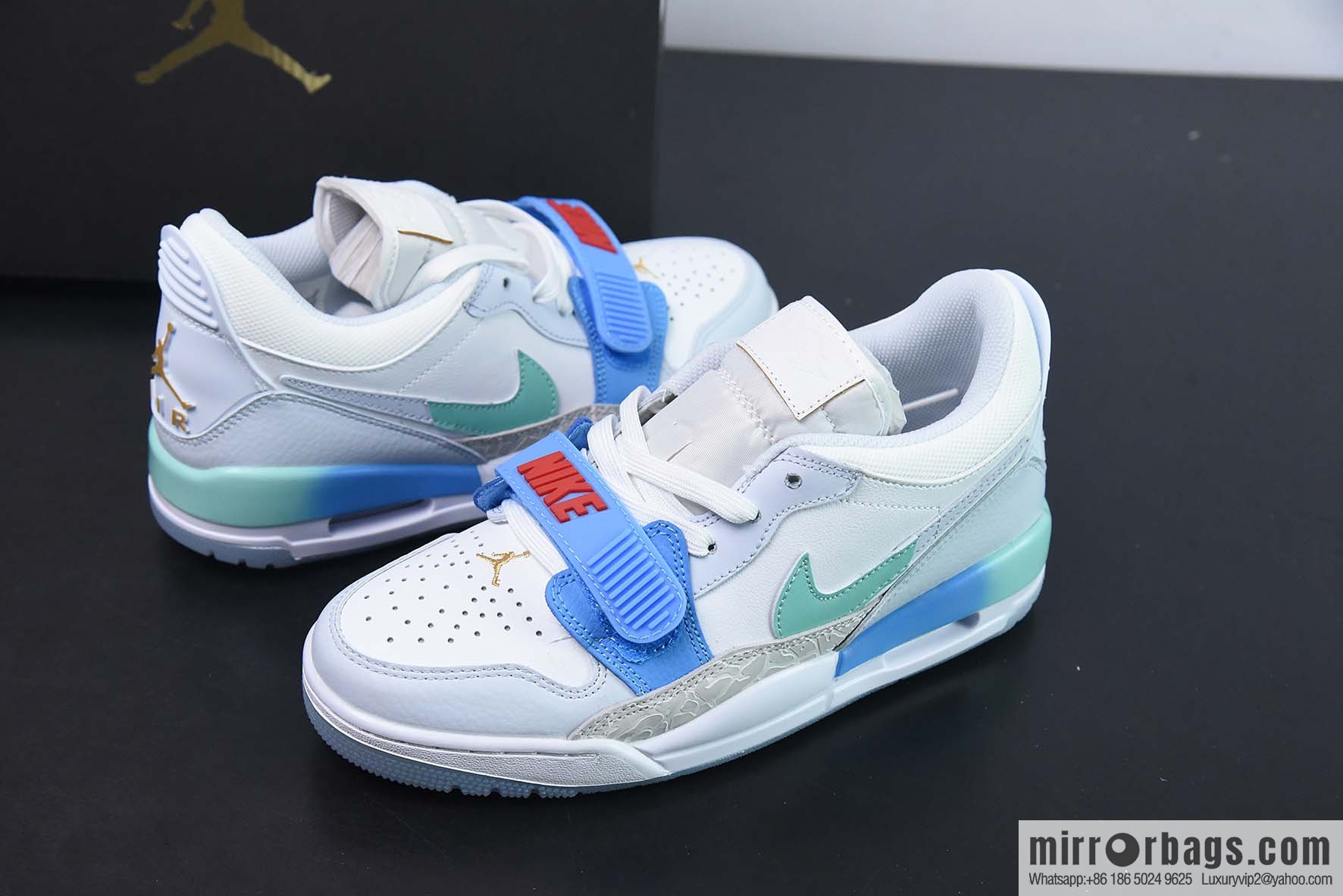 Air Jordan Legacy 312 low gray blue sneakers item number: FN8896 131