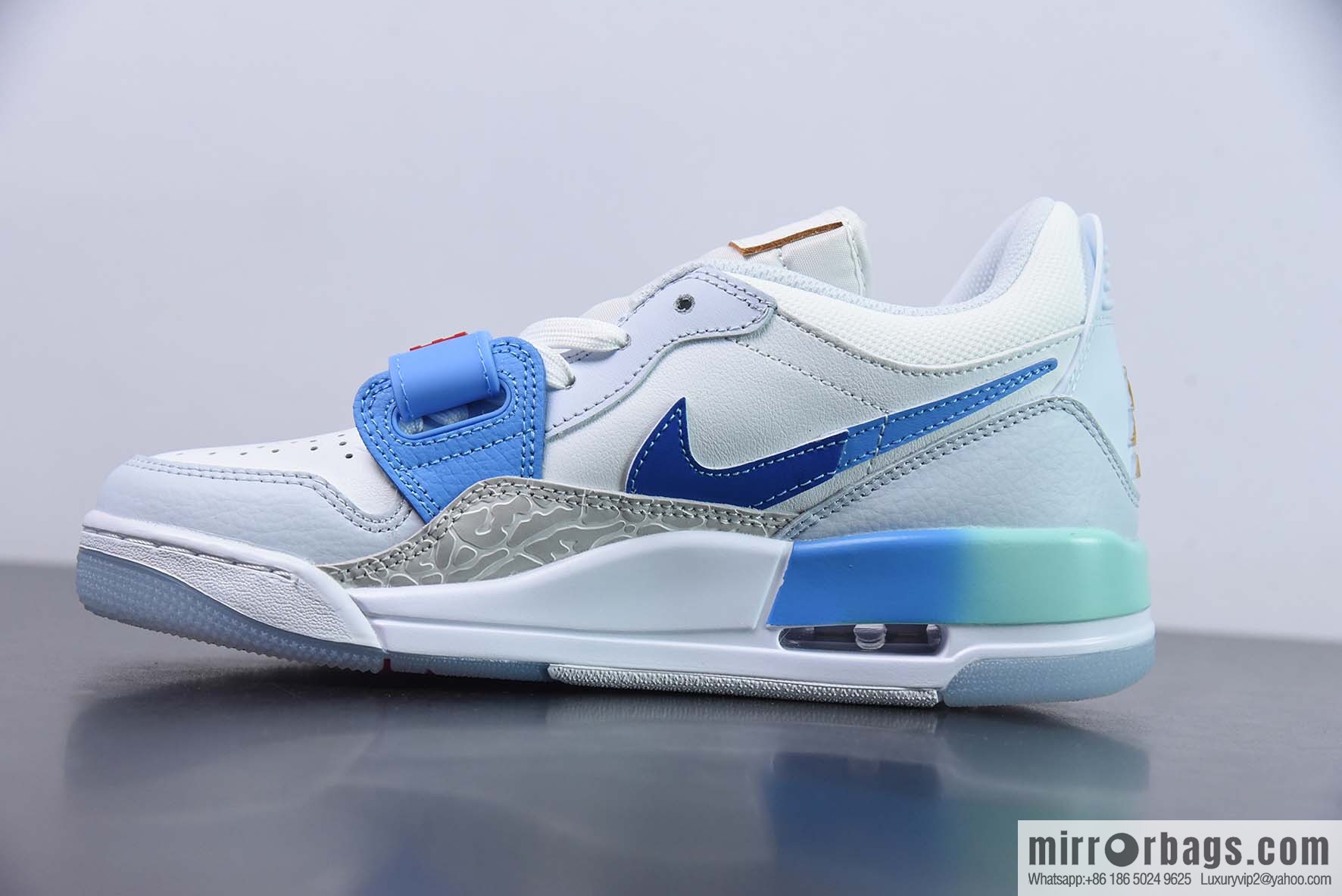 Air Jordan Legacy 312 low gray blue sneakers item number: FN8896 131