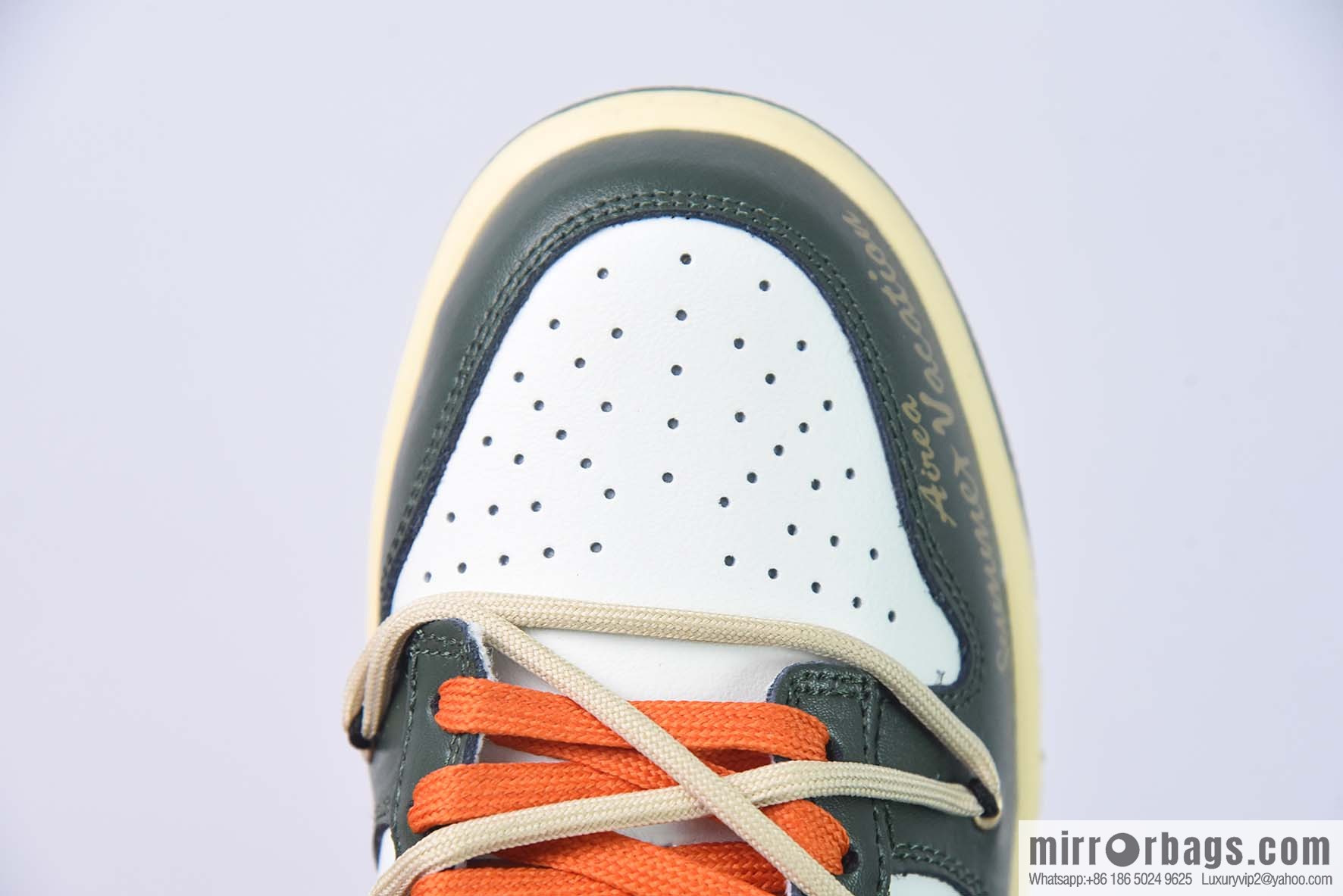 NK Dunk Low custom color scheme white black orange strap deconstruction low-top sports and leisure board shoes item no. DD1391-300