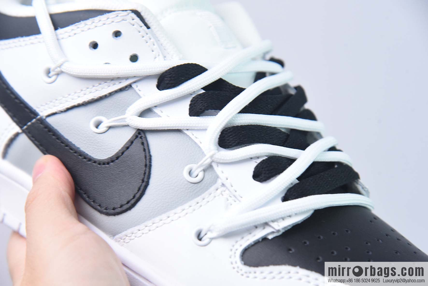 NK Dunk Low SB low-top deconstruction strap black and white gray low-top sneakers Part number: DJ6188-101