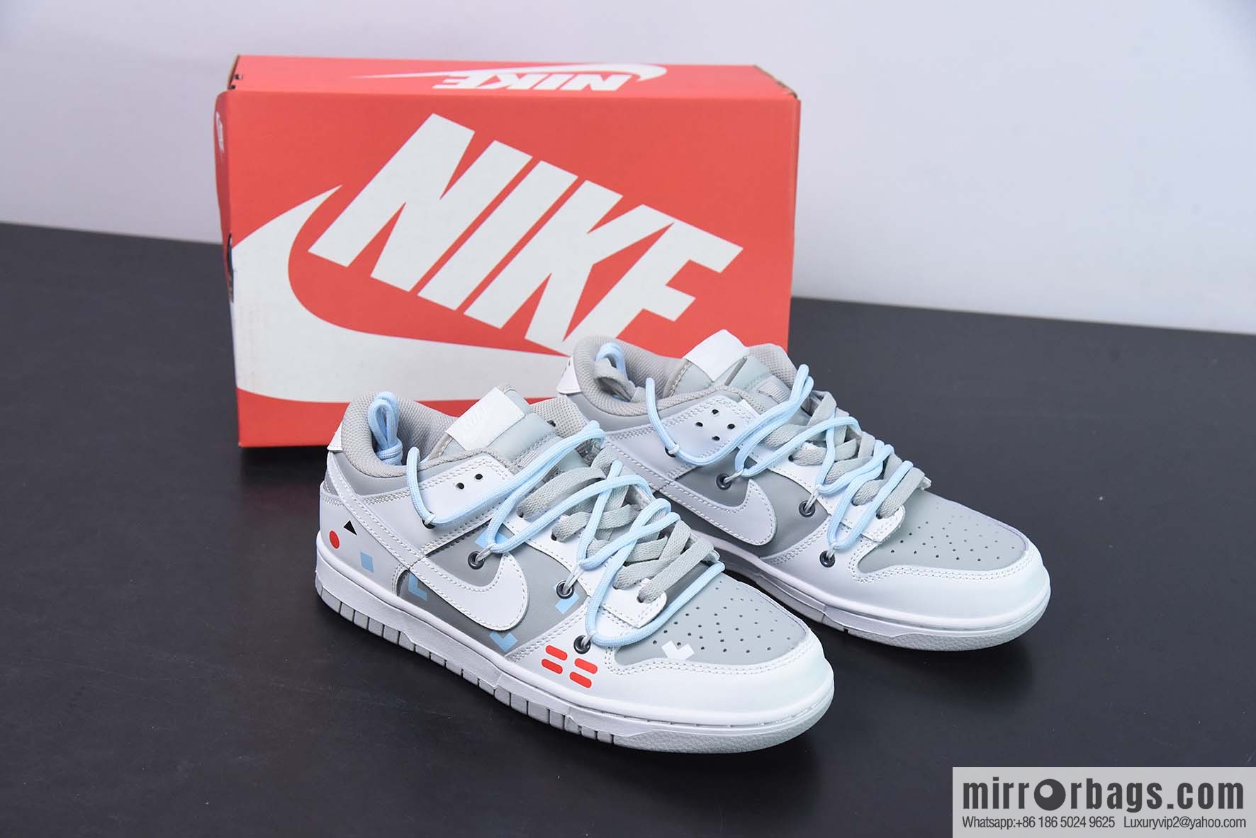 NK Dunk Low SB low-top deconstruction strap white gray video game, item number: DJ6188-003