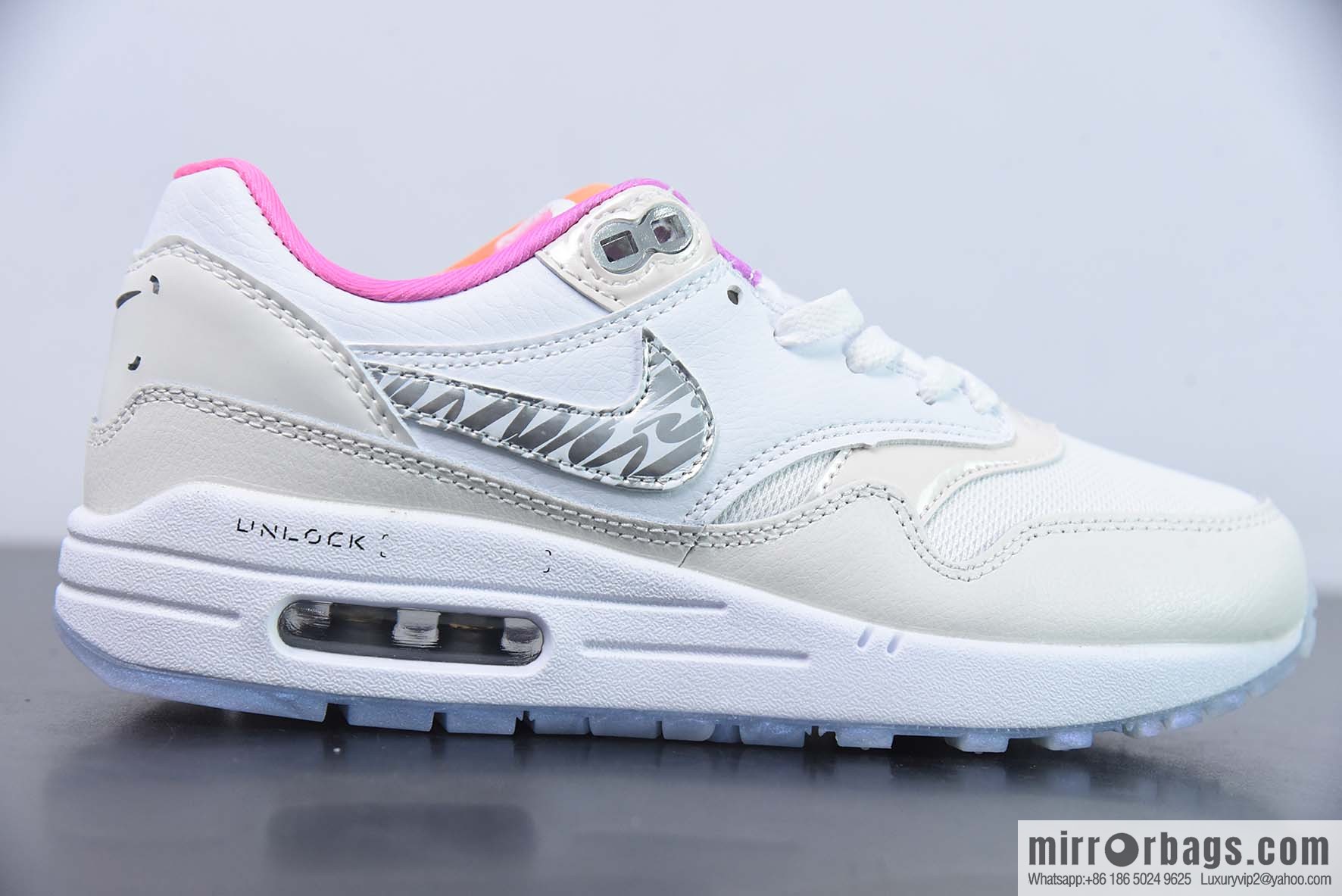 Nike Air Max 1 PRM Corporate Version Vintage Casual Running Shoes, Part Number: FN0608 101