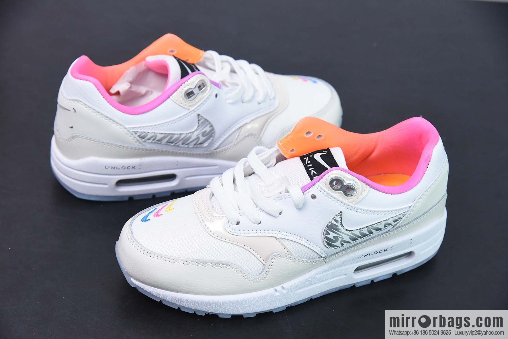 Nike Air Max 1 PRM Corporate Version Vintage Casual Running Shoes, Part Number: FN0608 101