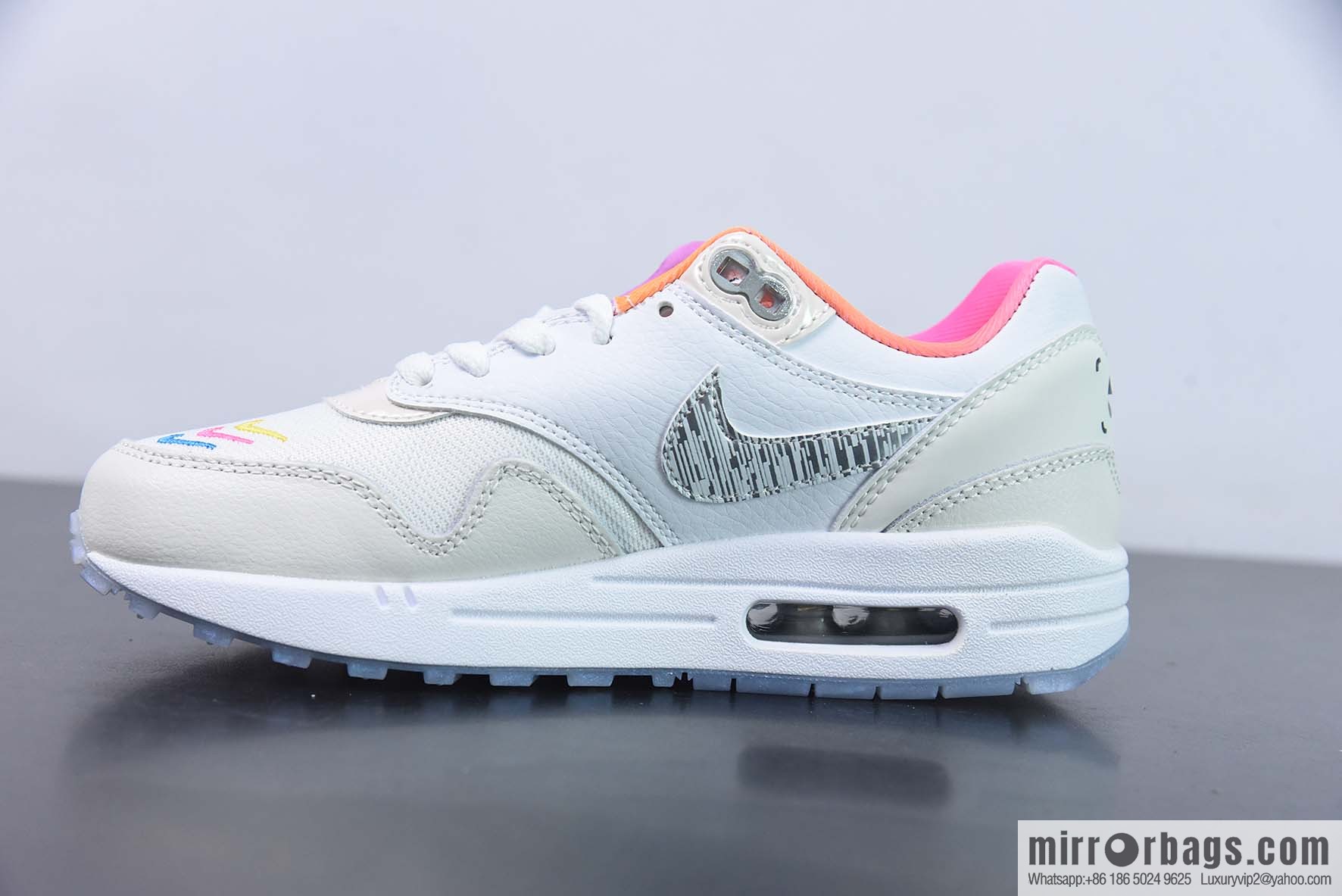 Nike Air Max 1 PRM Corporate Version Vintage Casual Running Shoes, Part Number: FN0608 101