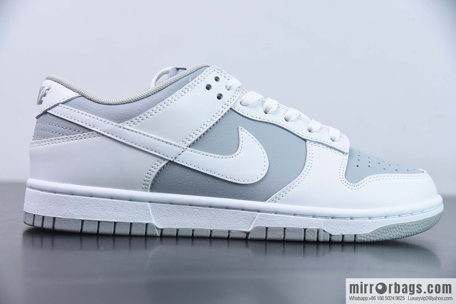 Nike Dunk Low low-top casual board shoes, white gray, item number: DJ6188-003